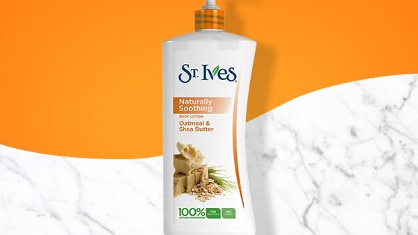 Body lotion for dry skin which is sensitive