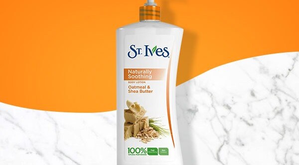 Body lotion for dry skin which is sensitive