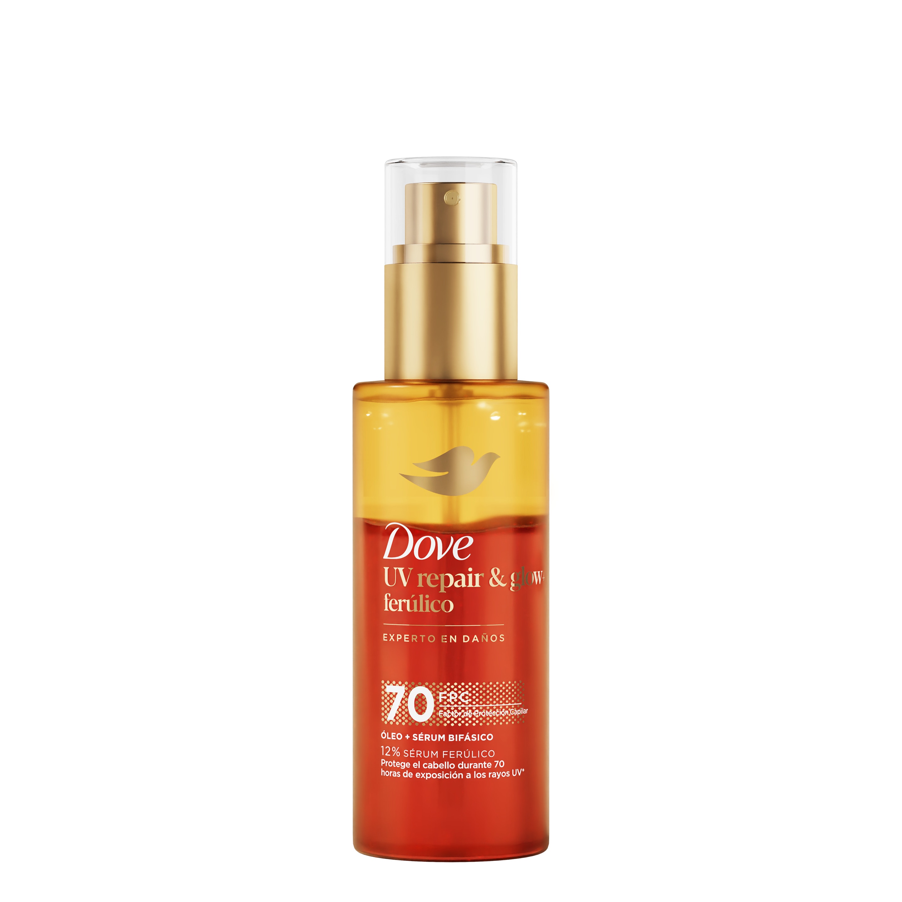 Producto Oleo Dove UV Repair & Glow