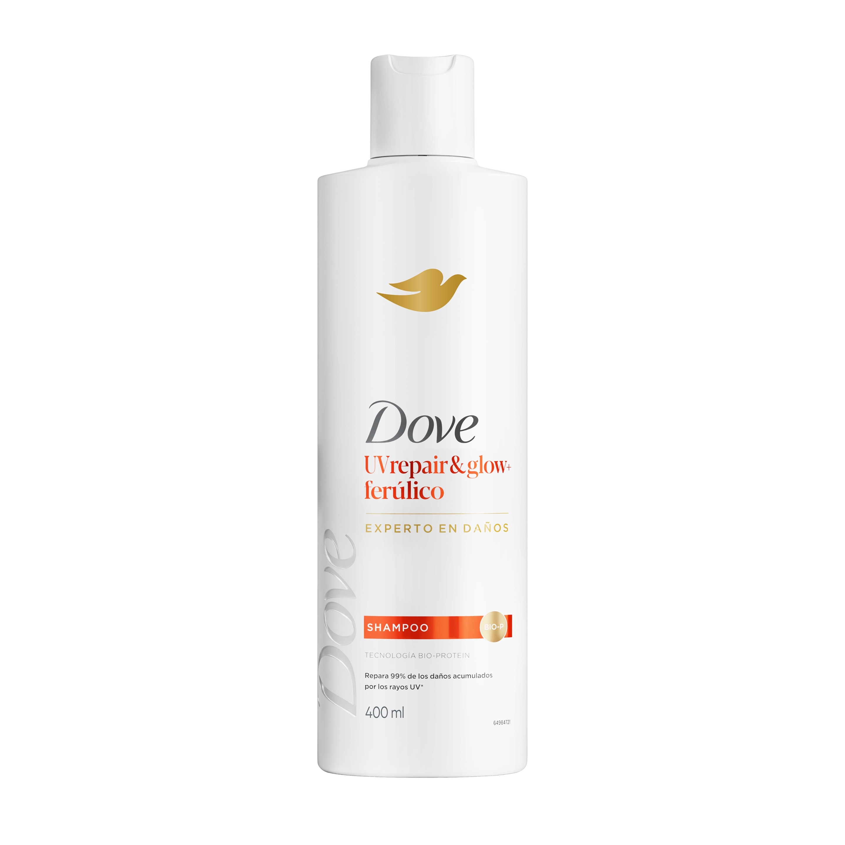 Producto shampoo Dove UV Repair & Glow 400ml