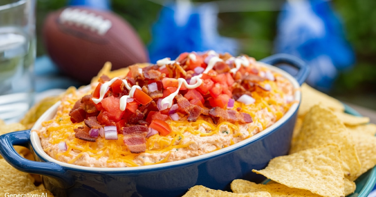 Bacon Cheesburger Dip