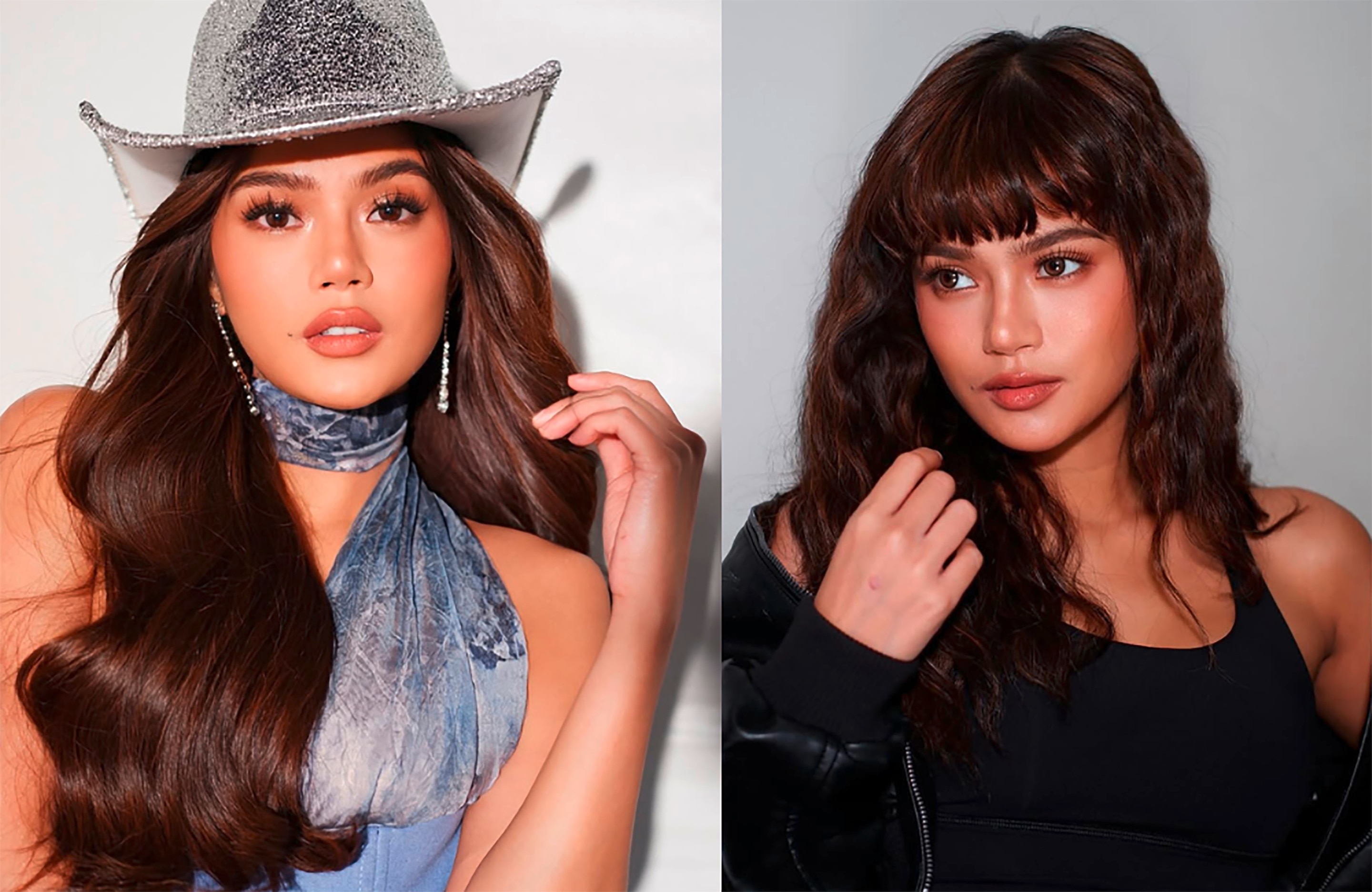 Actress Maris Racal in Latina-inspired makeup.