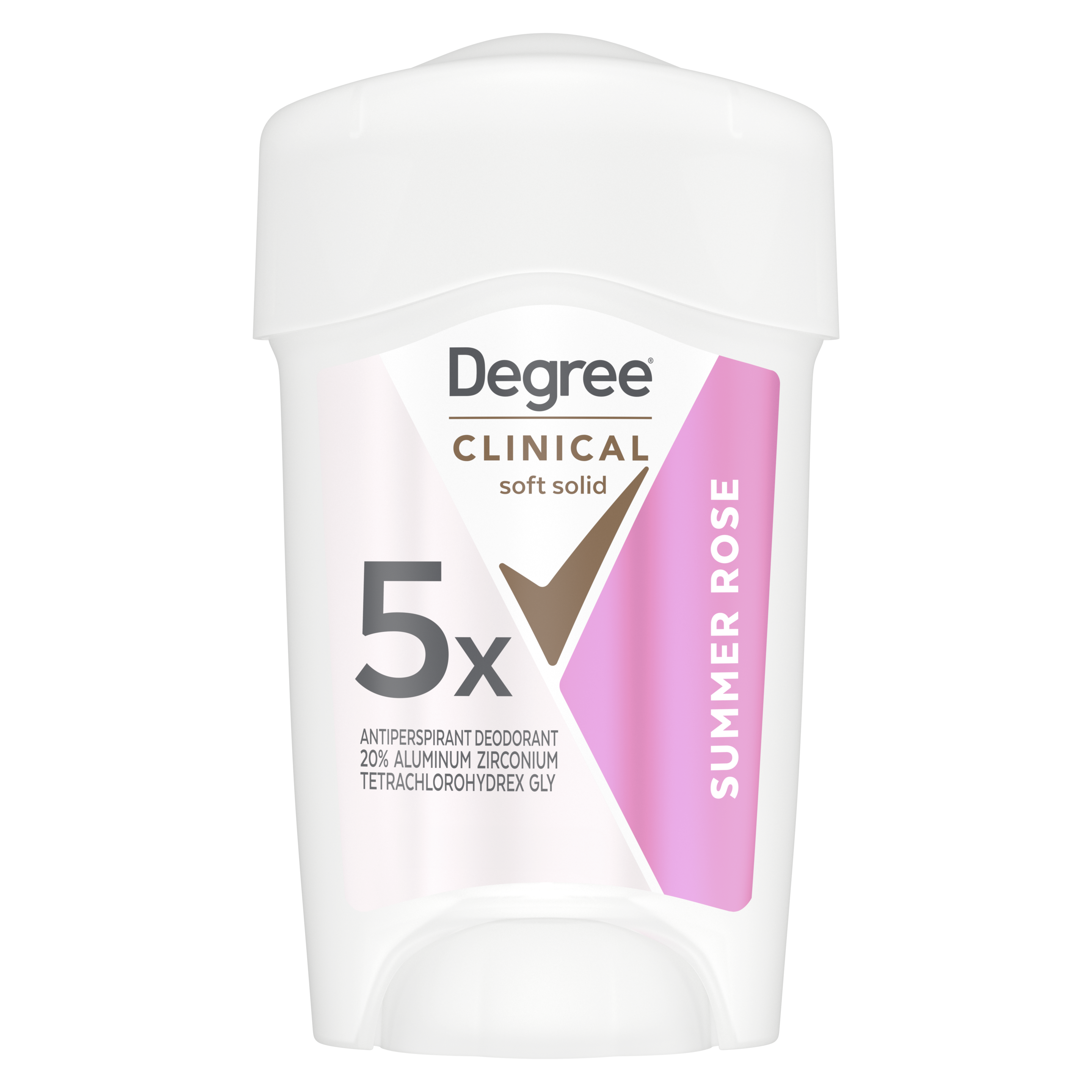 Summer Strength Clinical Antiperspirant Deodorant front pack shot packshot