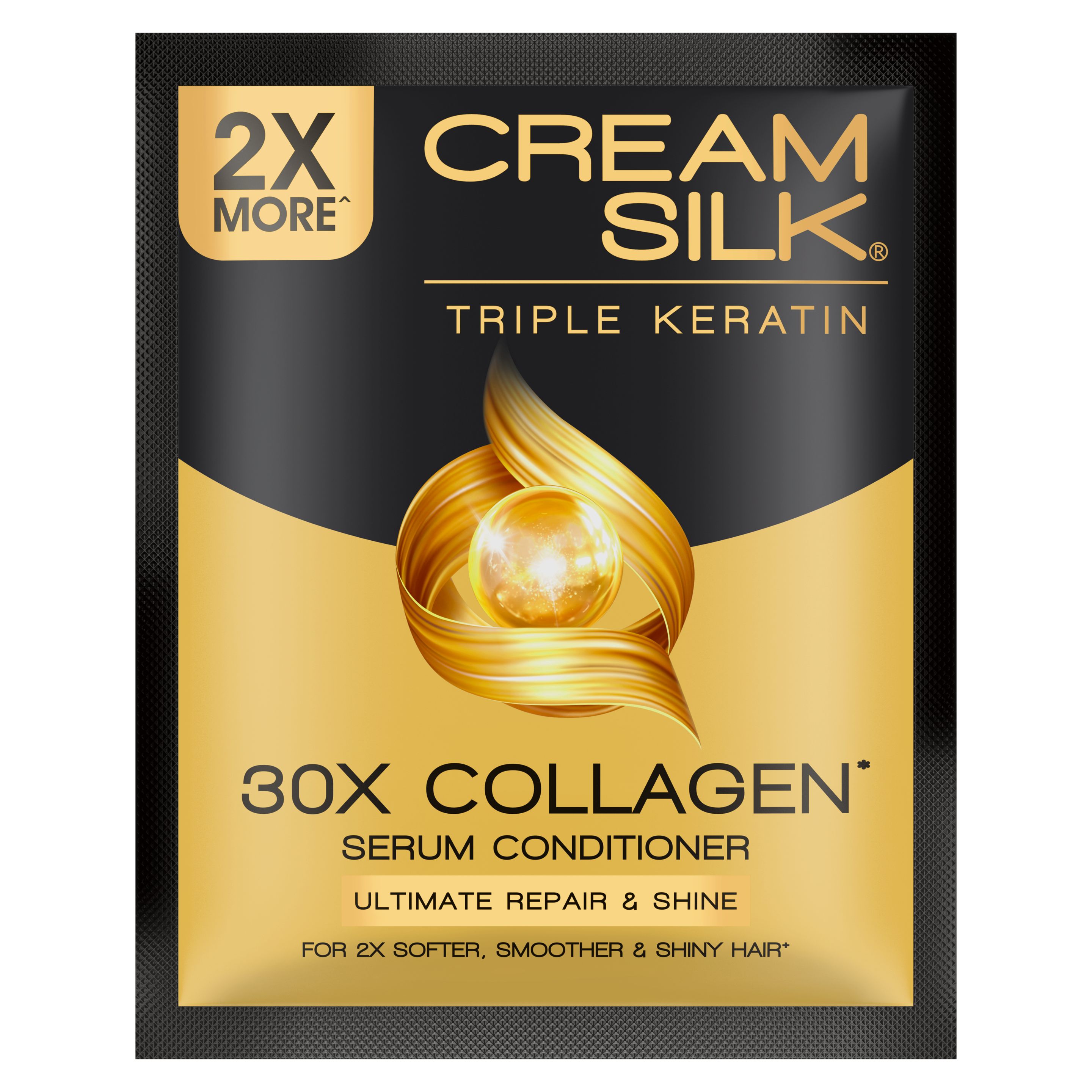 Cream Silk Triple Keratin Serum Conditioner Ultimate Repair and Shine