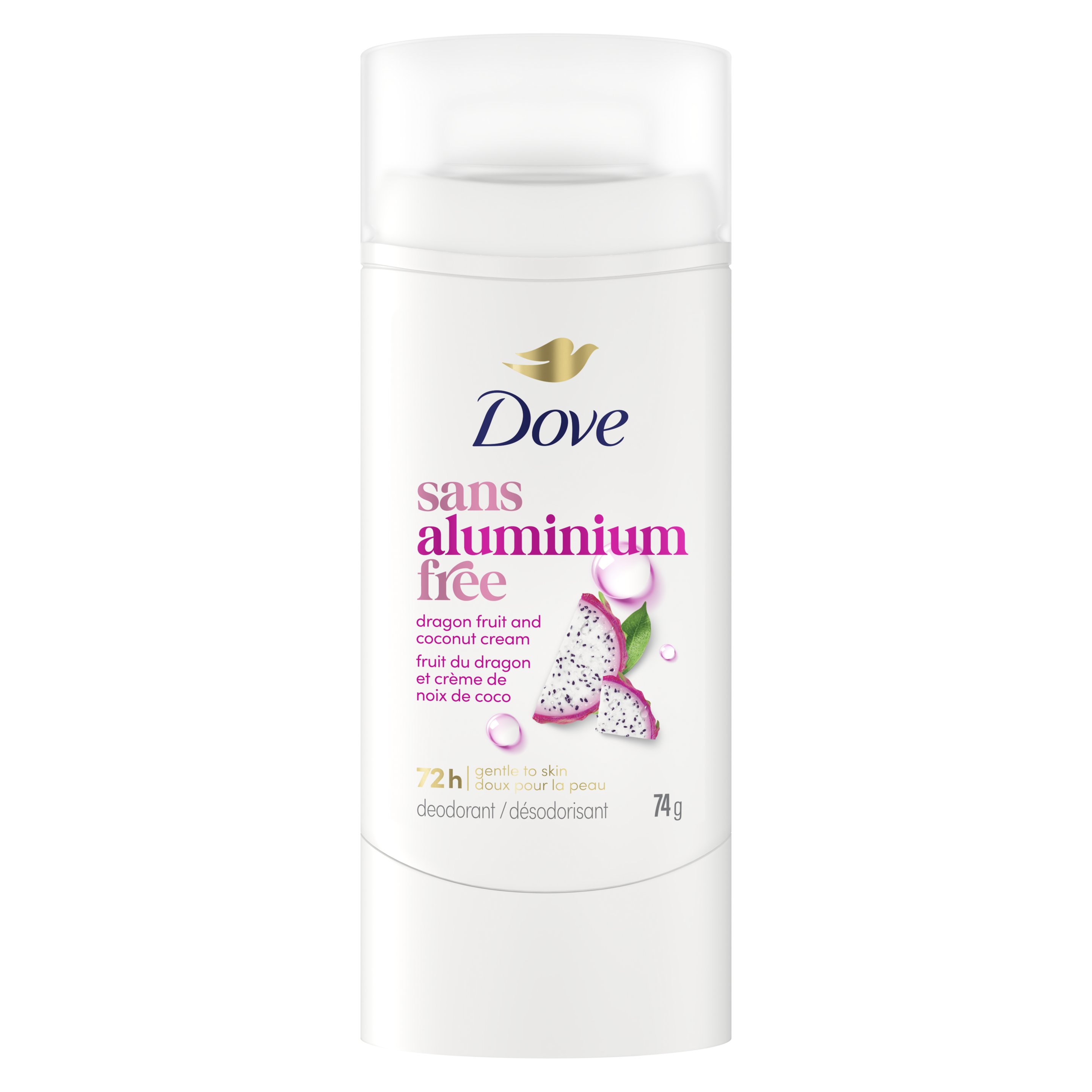 Dove Aluminum Free Deodorant Stick Dragon Fruit packshot