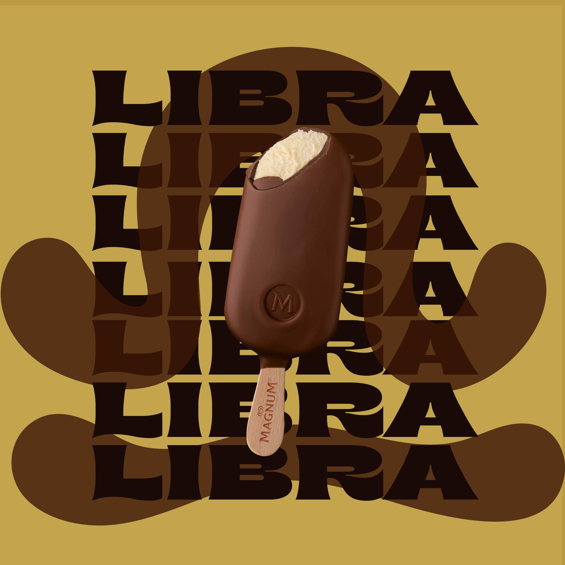 Magnum Milk Chocolate bar is the ice cream flavor for Libra.