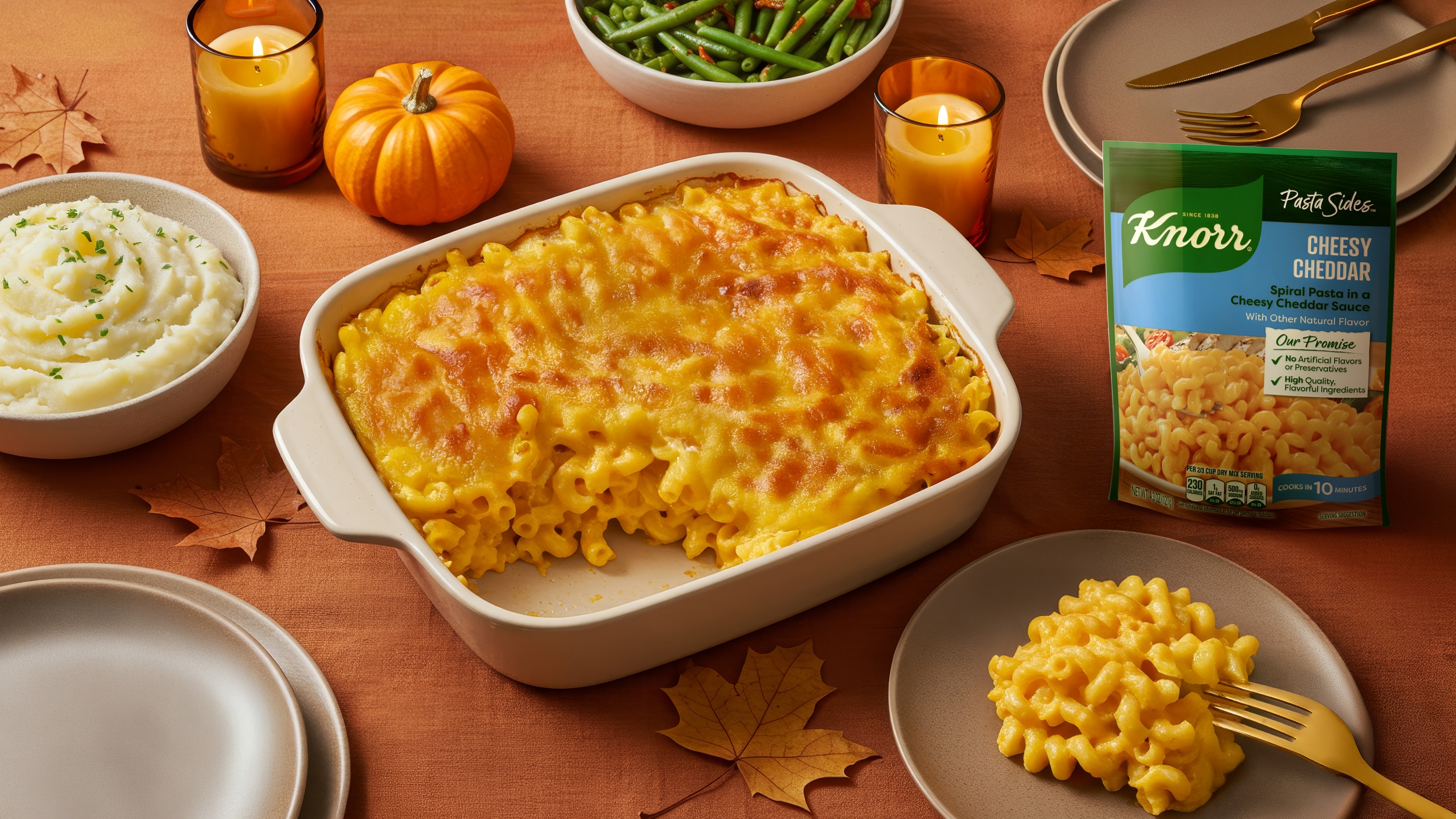 Knorr Thanksgiving Mac and Cheese Recipe