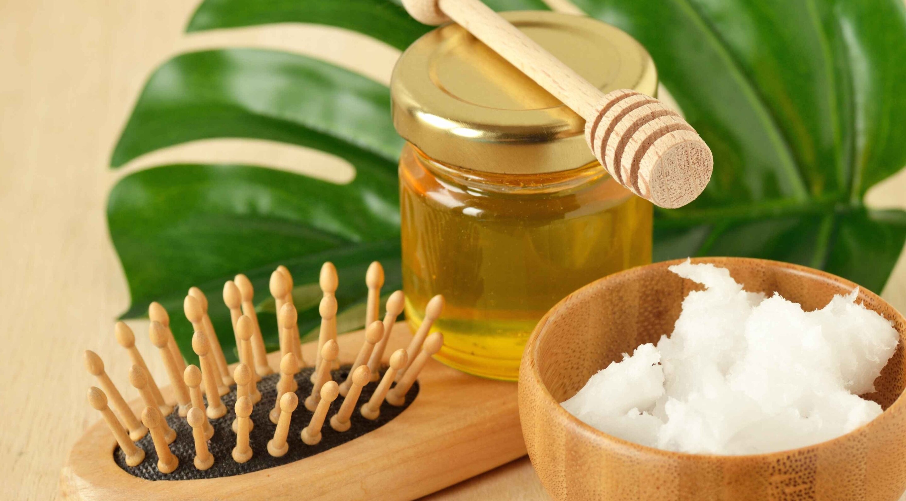 Coconut Oil + Honey Mask