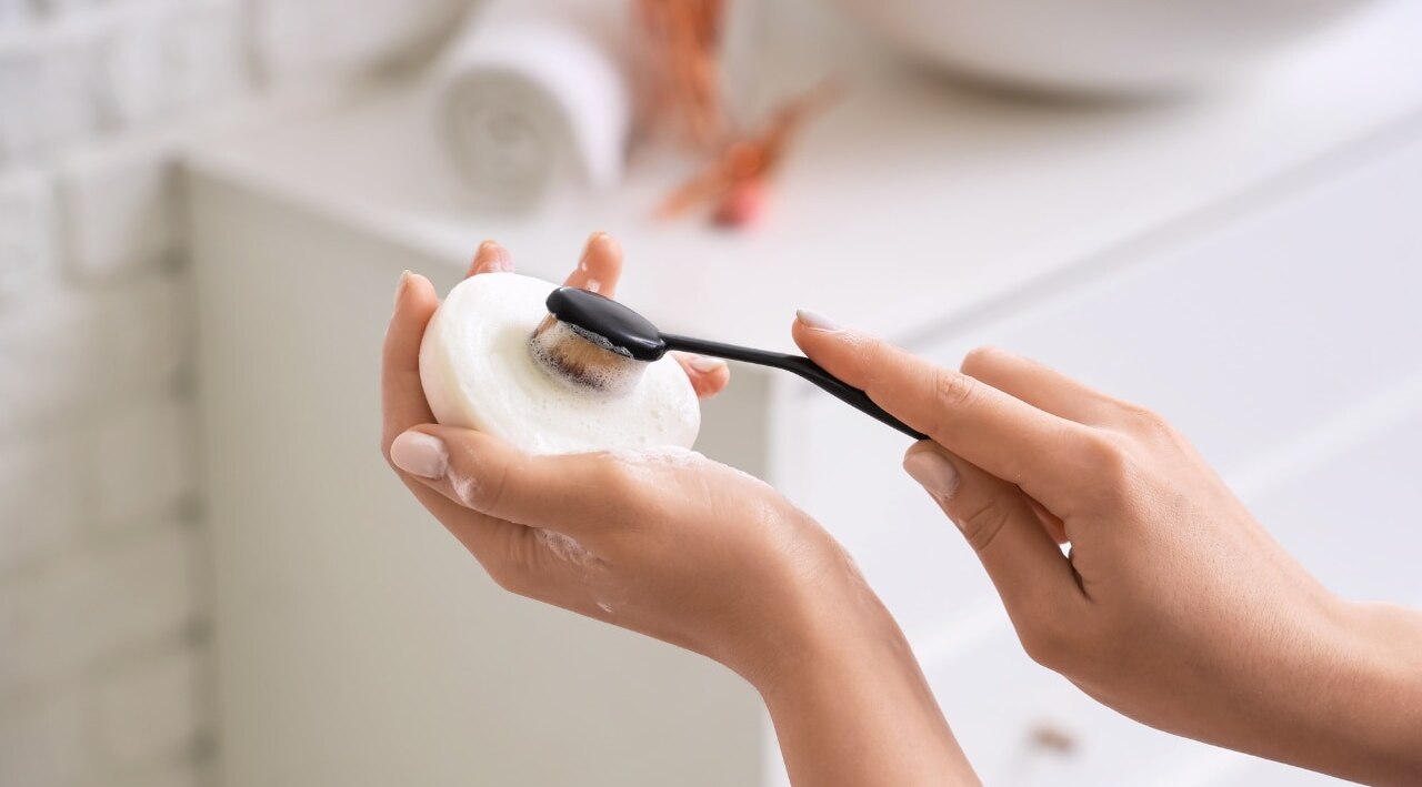 What Not to Do When Cleaning Makeup Brushes