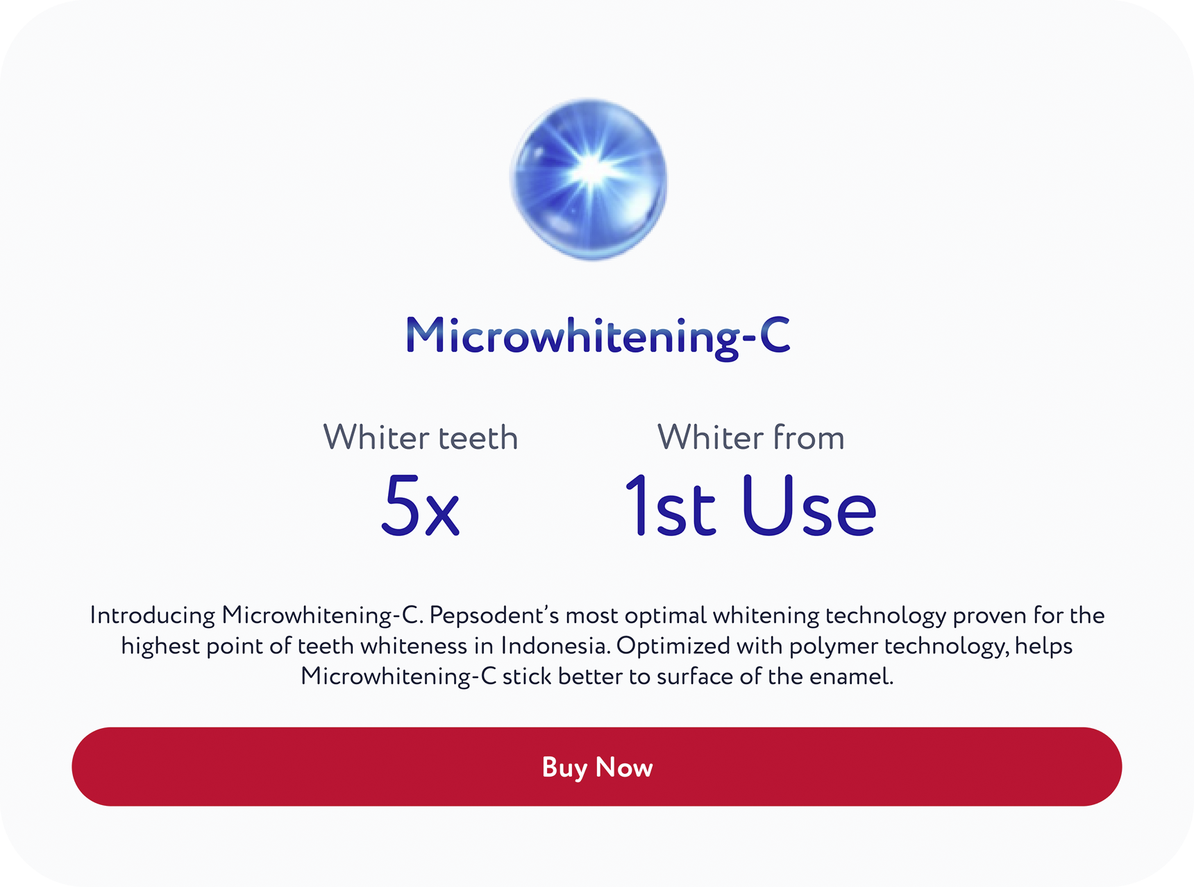 Pepsodent Microwhitening