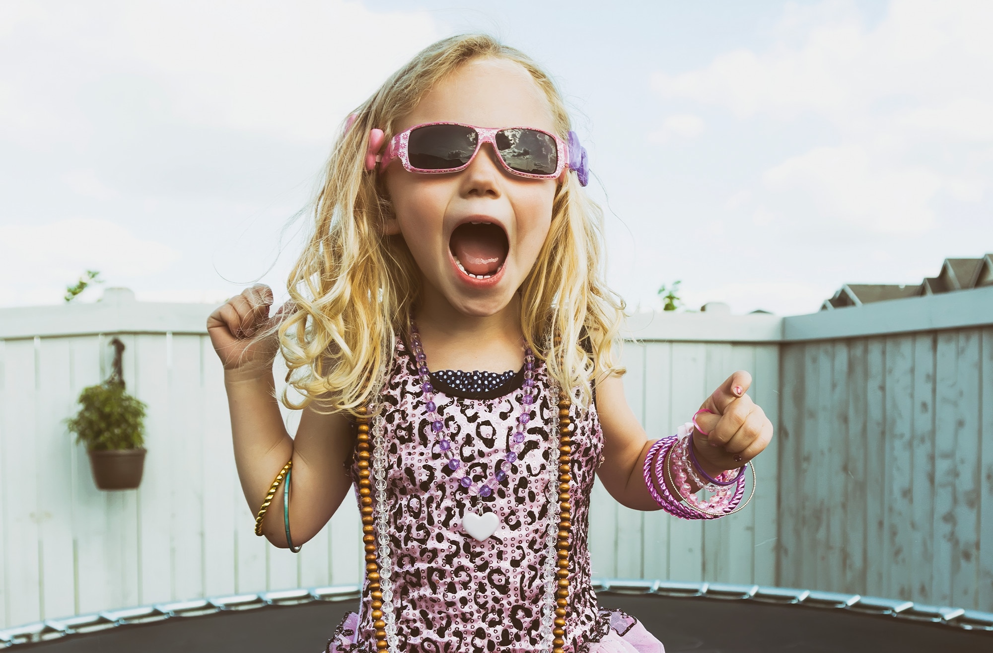 An image of a happy little girl