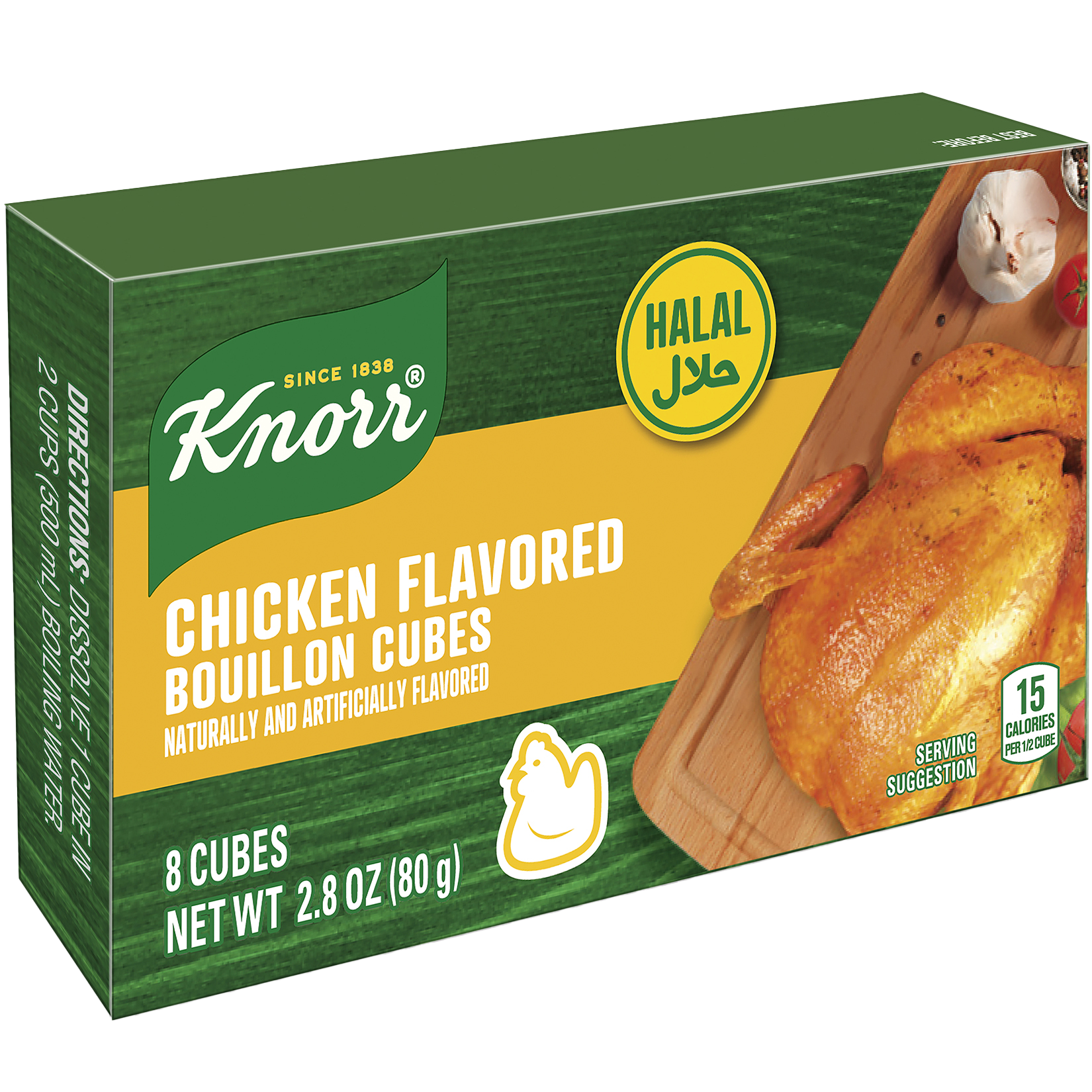 KNORR® HALAL CHICKEN BOUILLON CUBES 2.8OZ