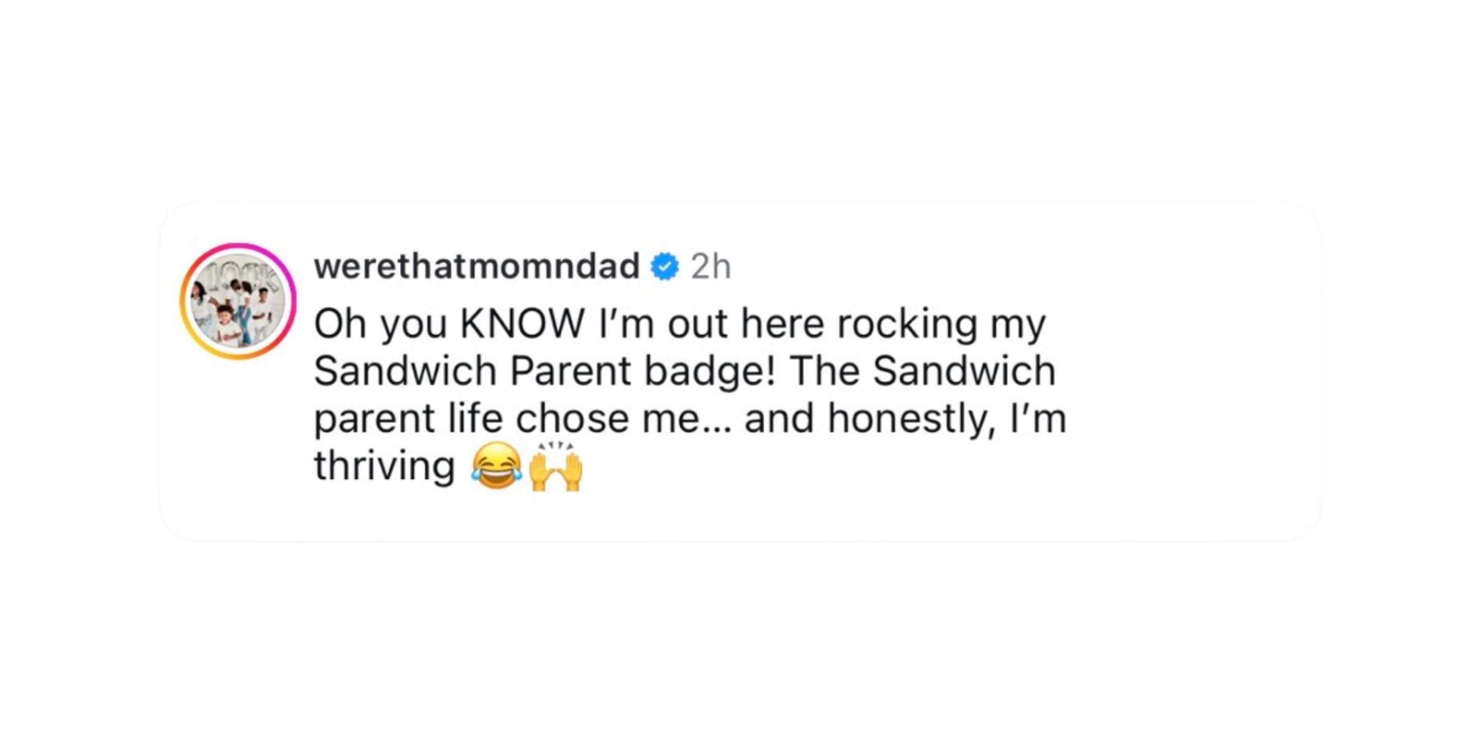 testimony from @werethatmomndad for Hellmann's back to school