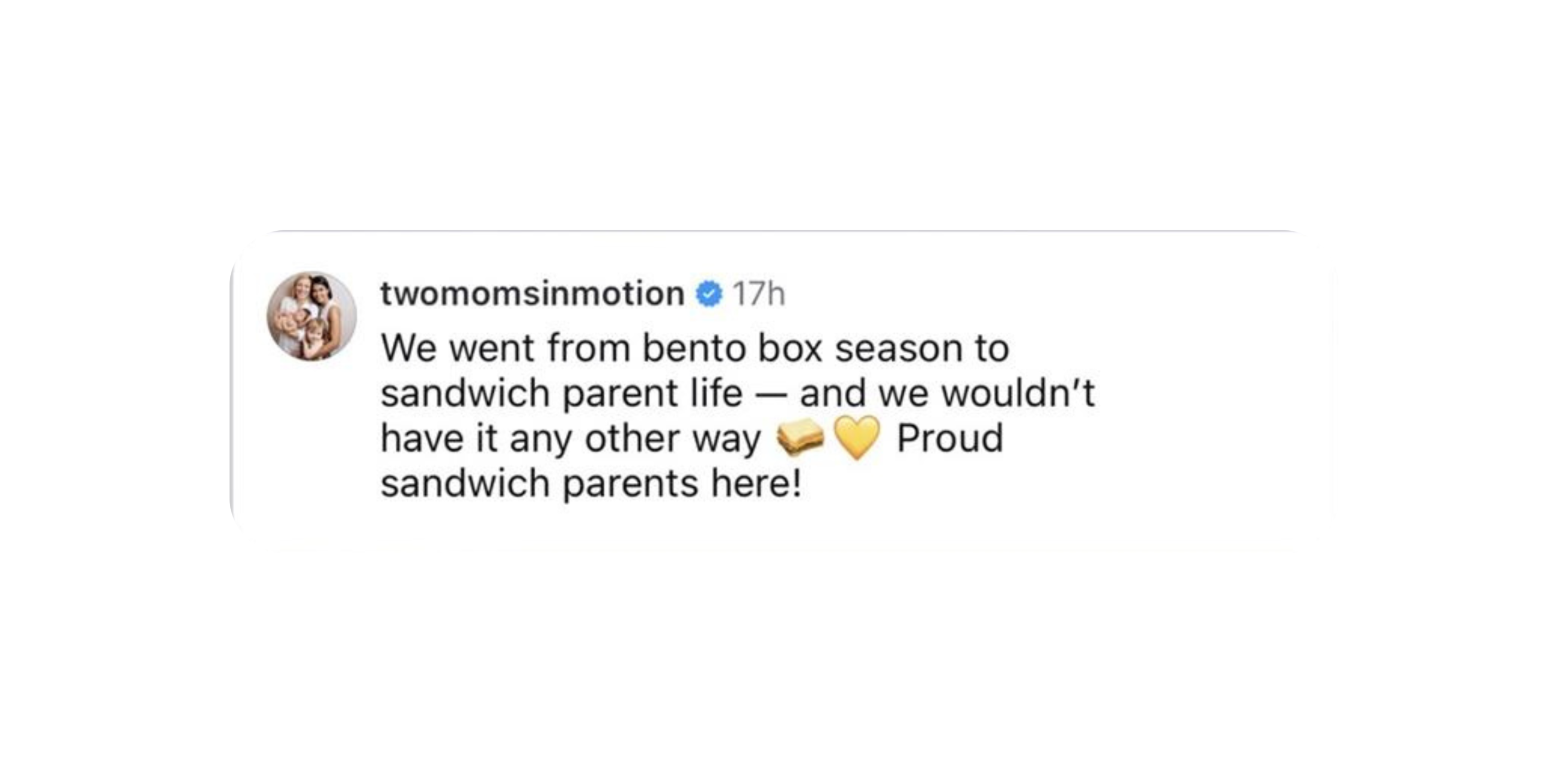 Social media testimony by  twomomsinmotion for Hellmanns recipe