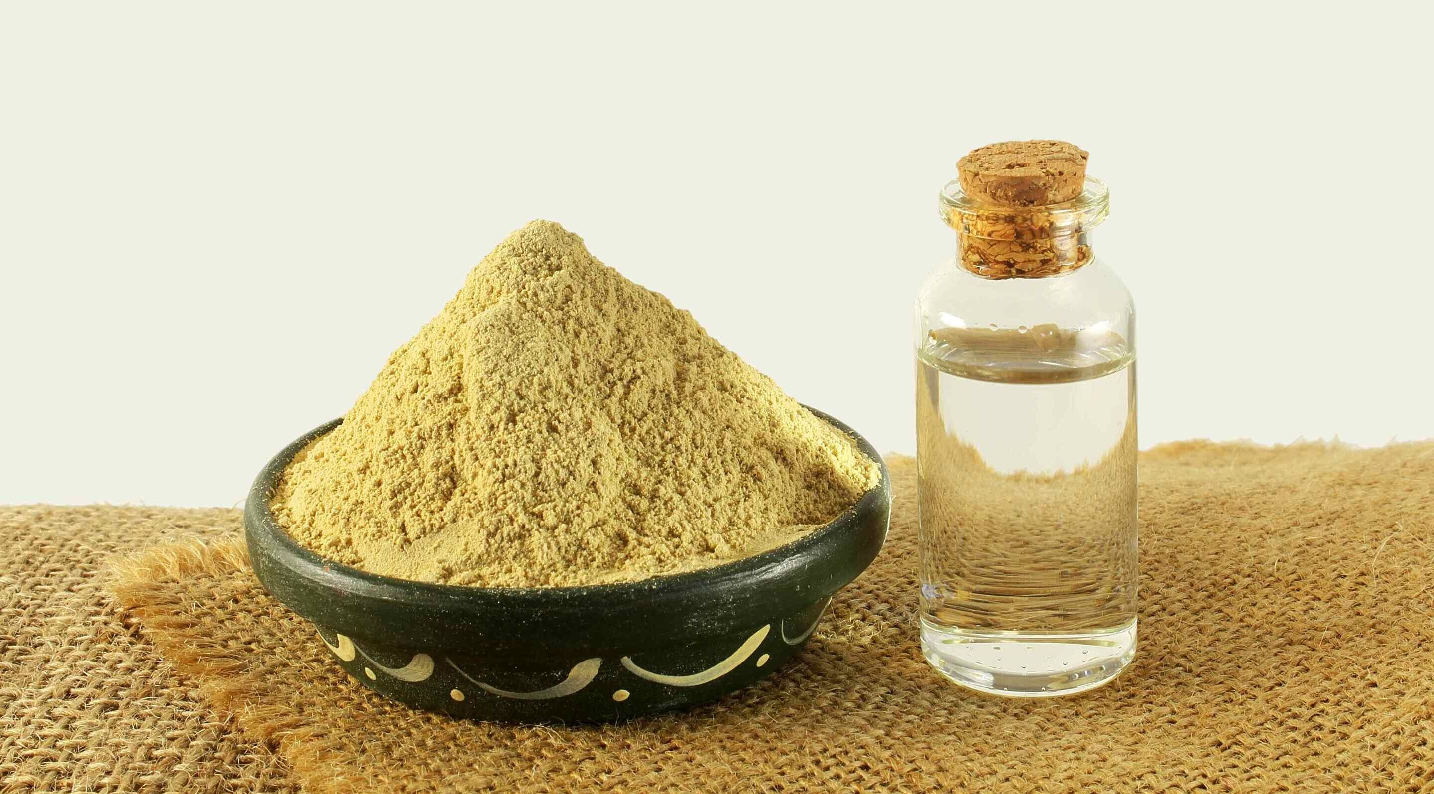 Multani Mitti  &amp; Rose Water Face Pack for Oil Control - For oily, acne-prone, or dull skin