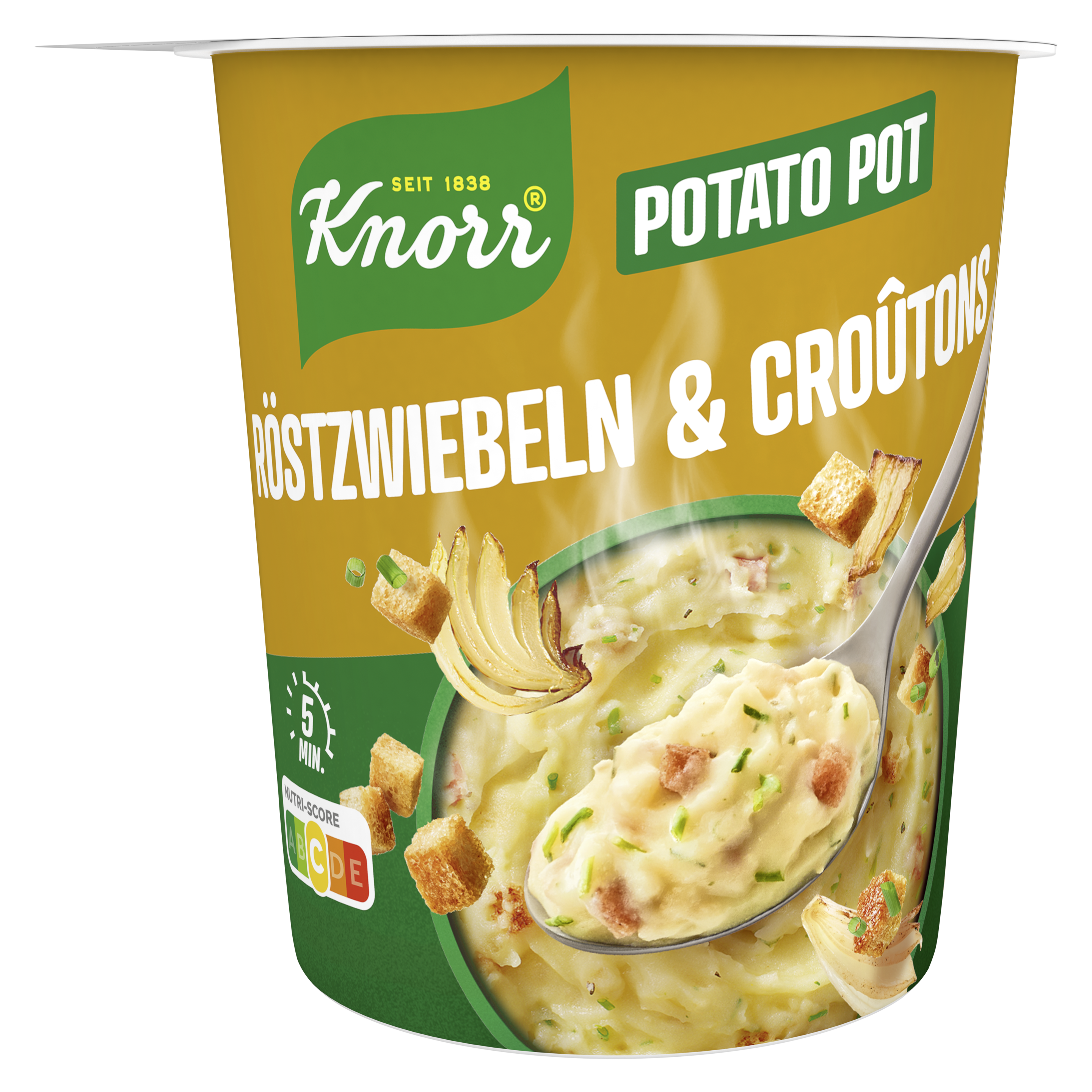 Knorr Taste the World Kartoffel Röstzwiebeln 48 g Becher packshot