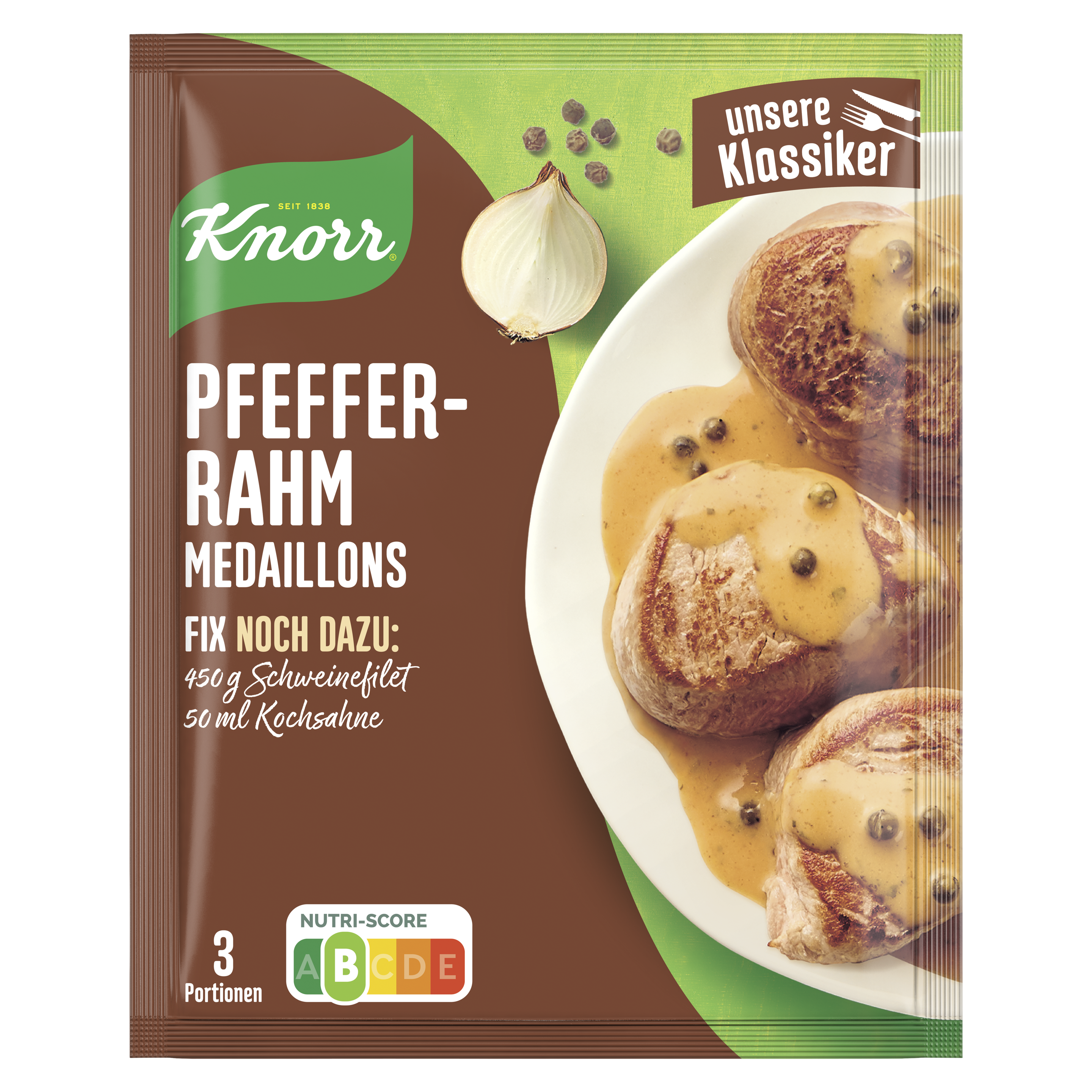 Knorr Fix Pfeffer-Rahm Medaillons 35 g