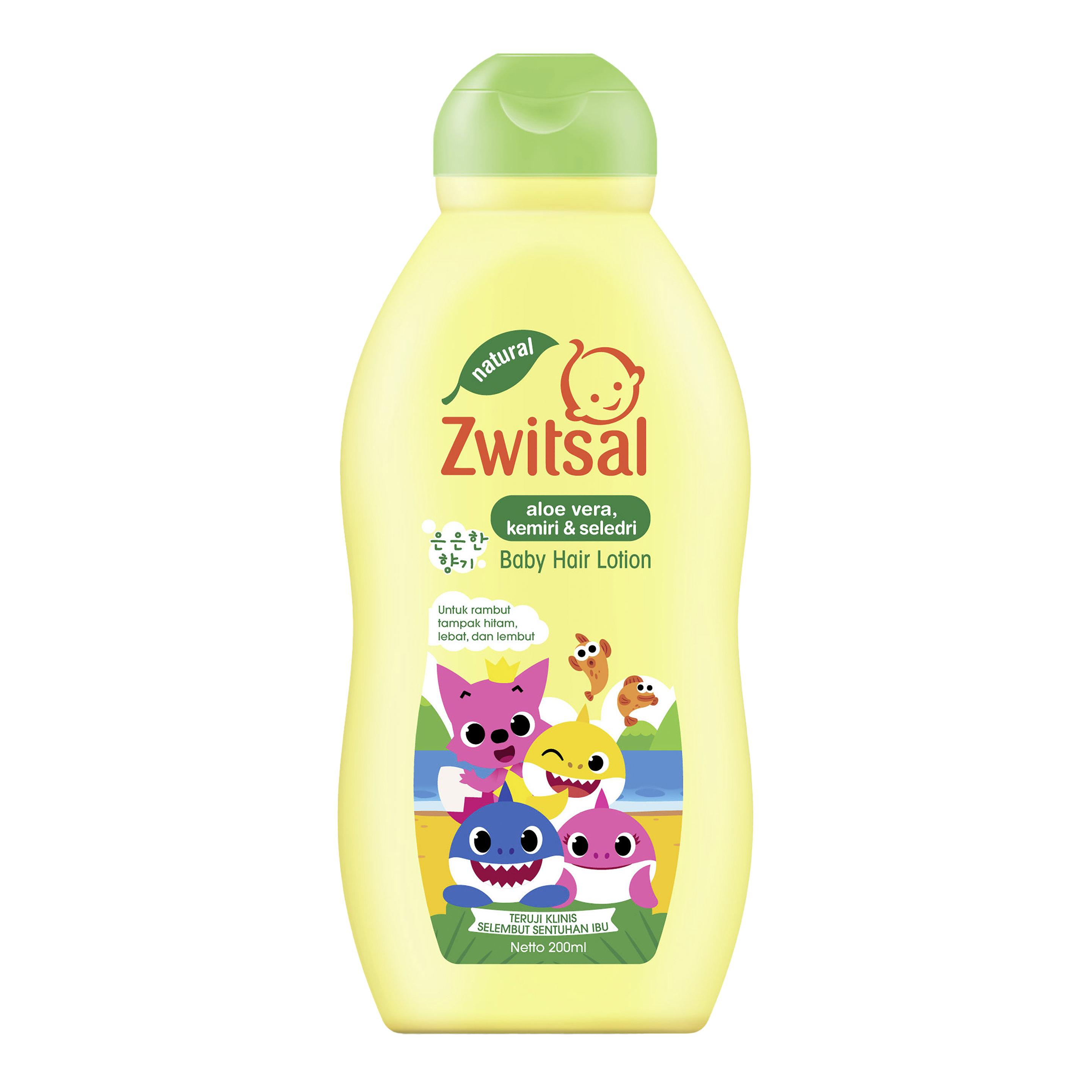 Zwitsal Baby Hair Lotion Aloe Vera, Kemiri, Seledri