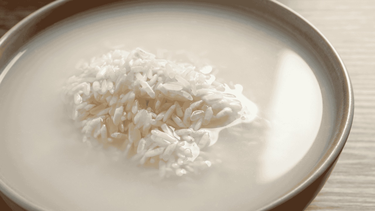 rice water