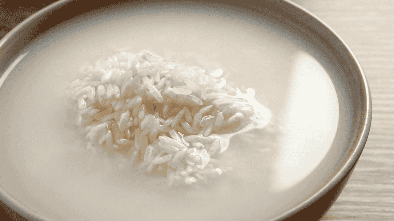rice water