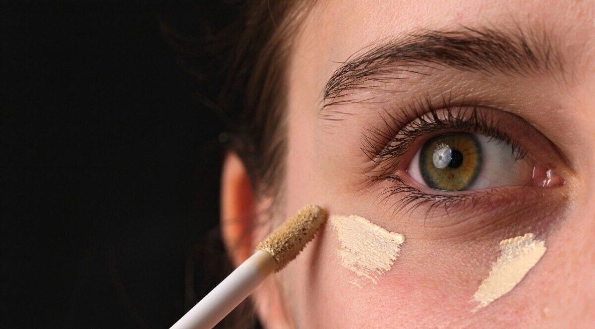 Conceal problem areas with a concealer