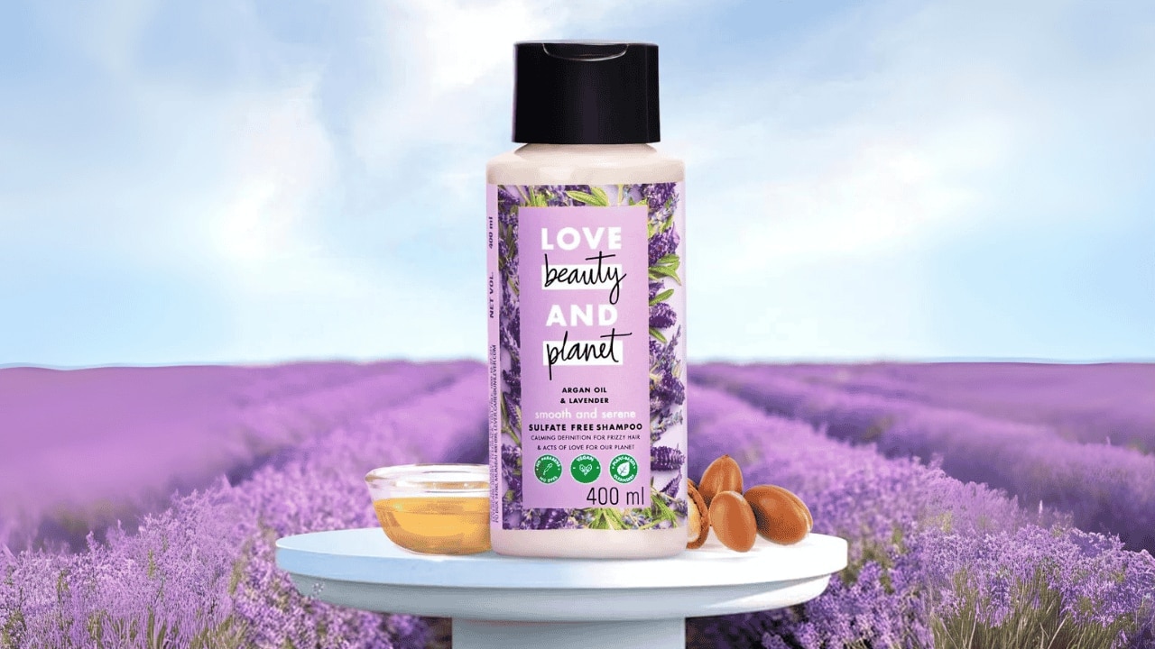 1. Love Beauty &amp; Planet Argan Oil and Lavender Shampoo