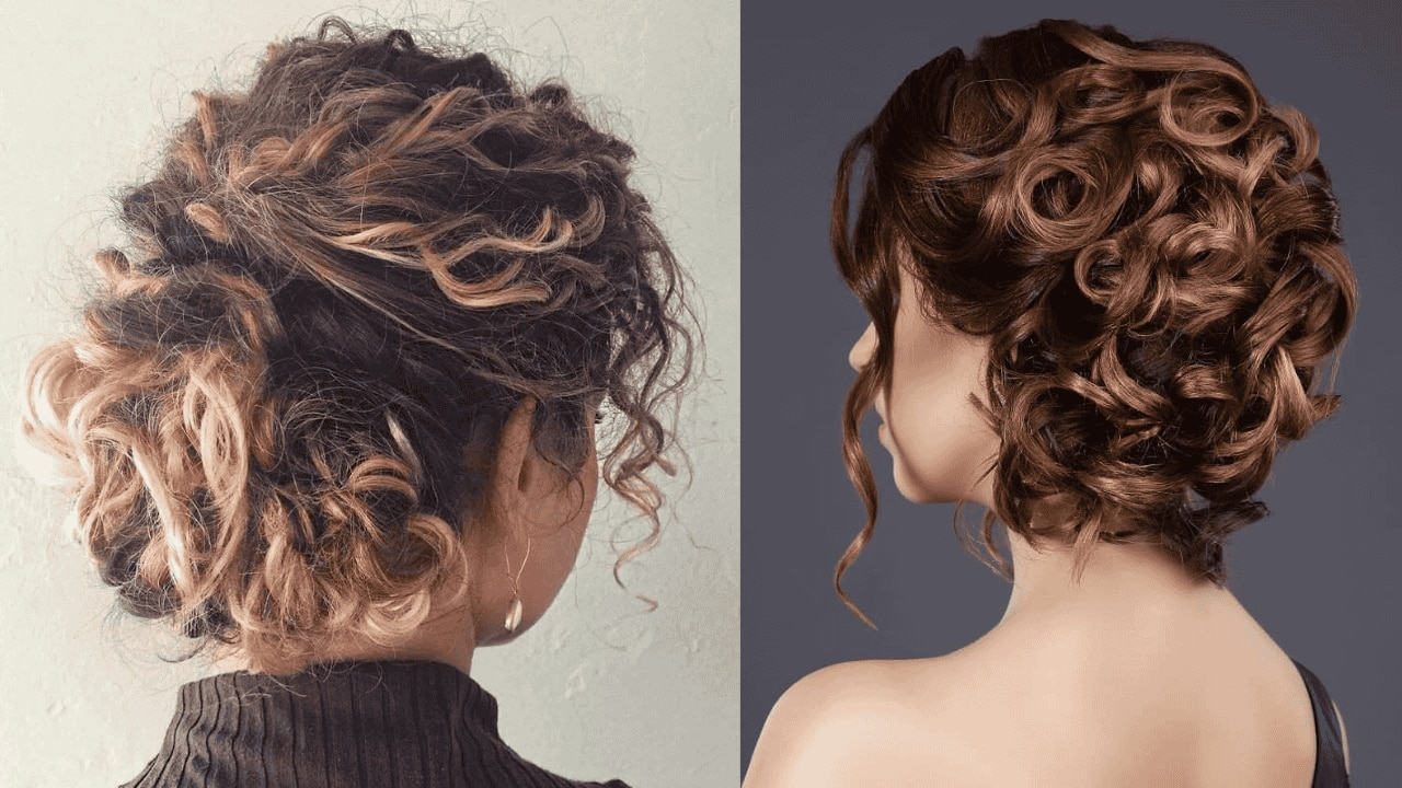 Pinned up curls