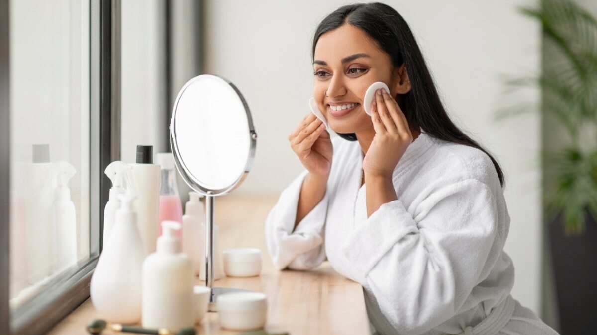Prep your skin with a CTM routine