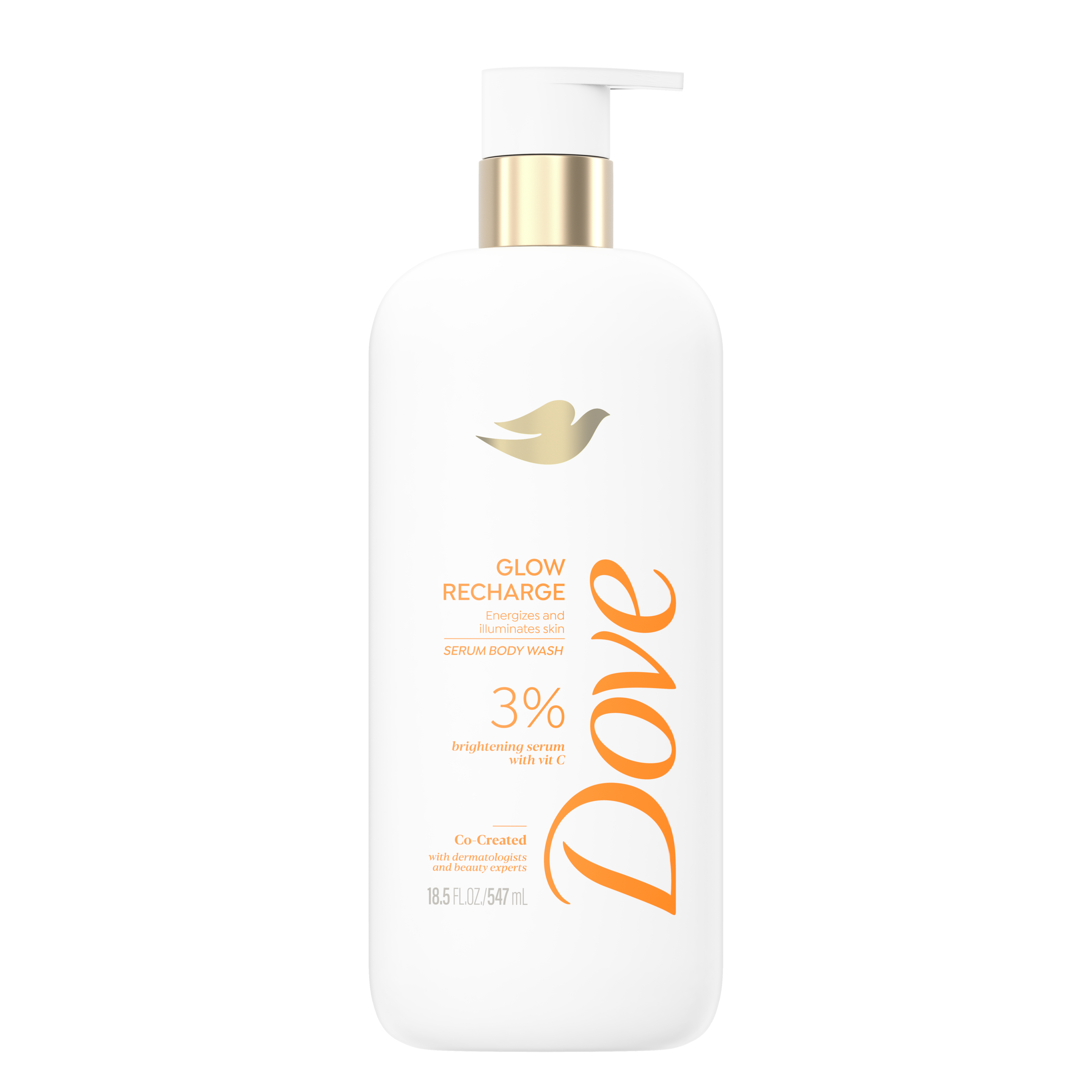 Dove Glow Recharge Body Wash packshot