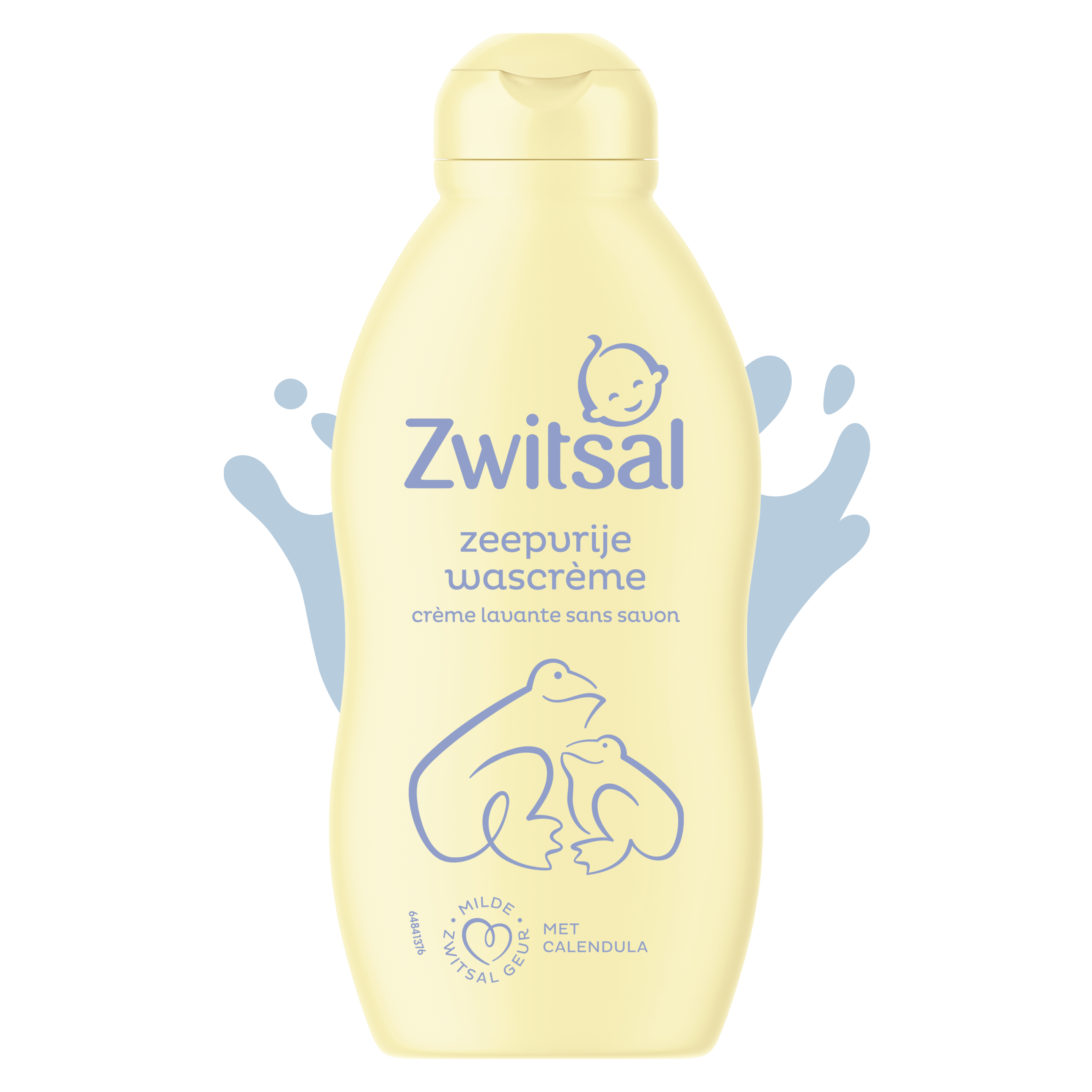 Zeepvrije Wascrème 200 ml