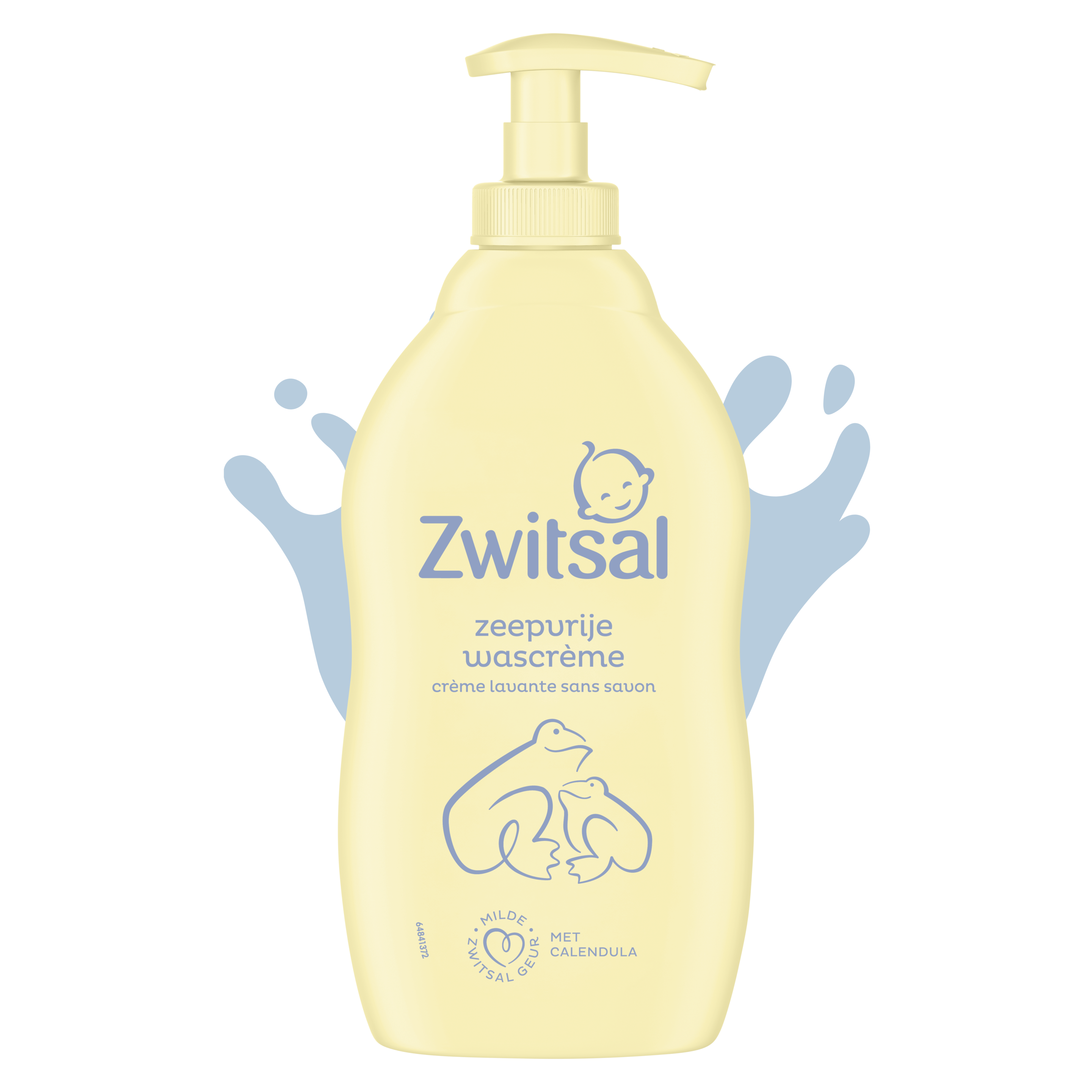 Zeepvrije Wascrème 400 ml