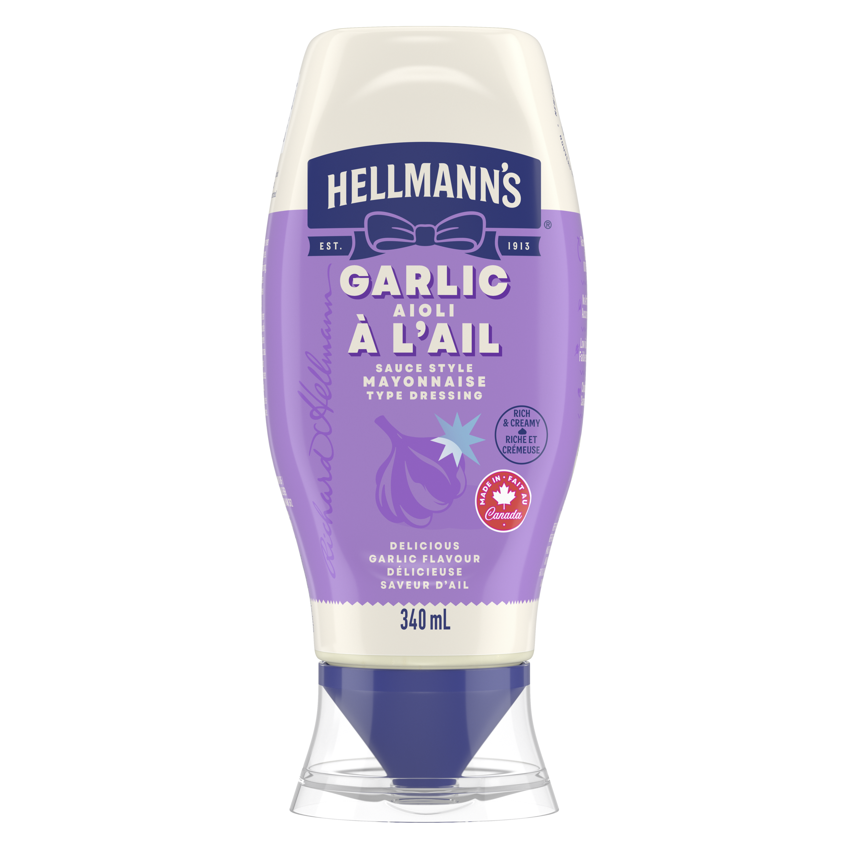 Aïoli à l’ail de Hellmann’s® packshot