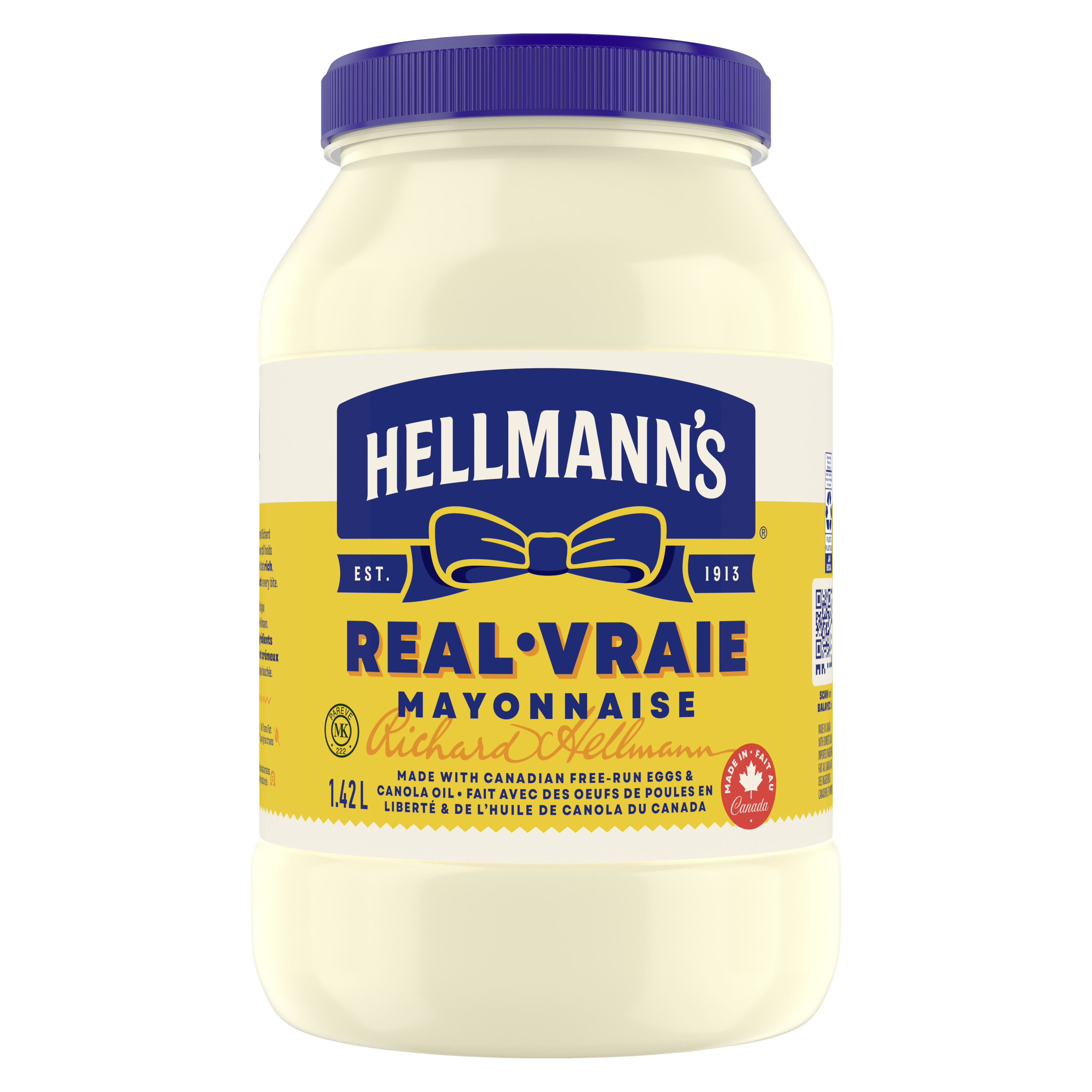 Mayonnaise Vraie Hellmann’s® 1.42L