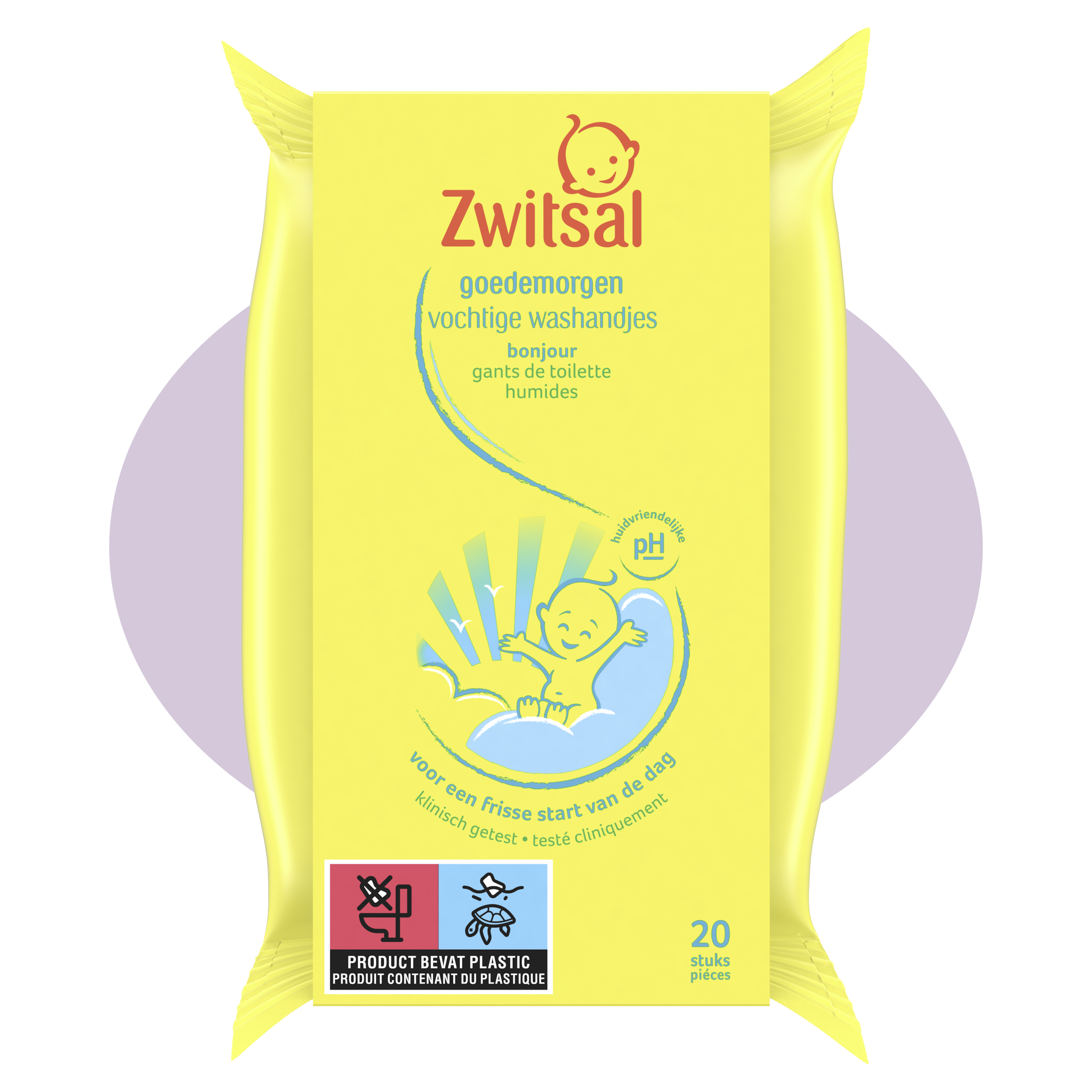 Vochtige Washandjes 20 stuks