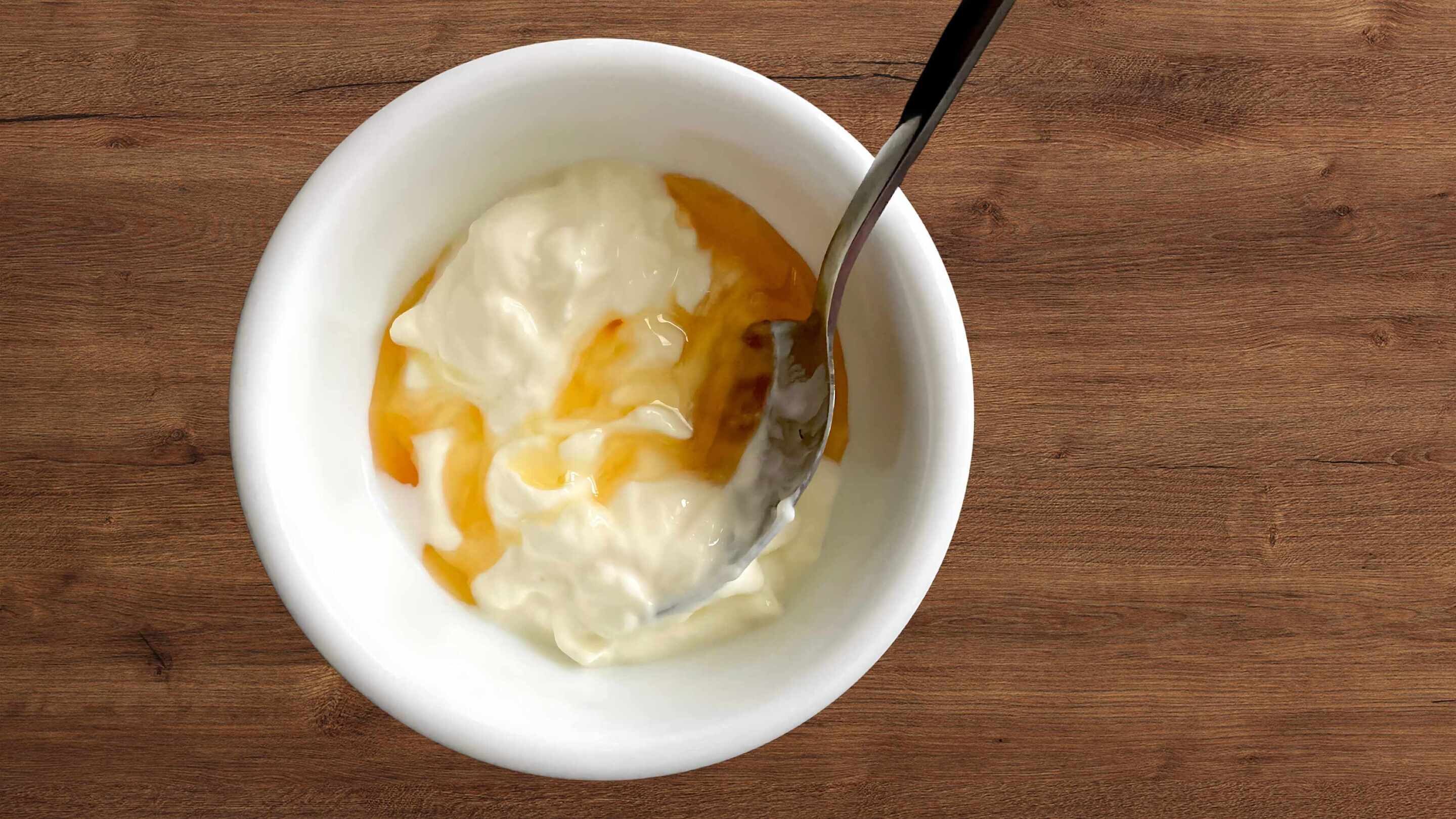 Curd + honey hair mask 
