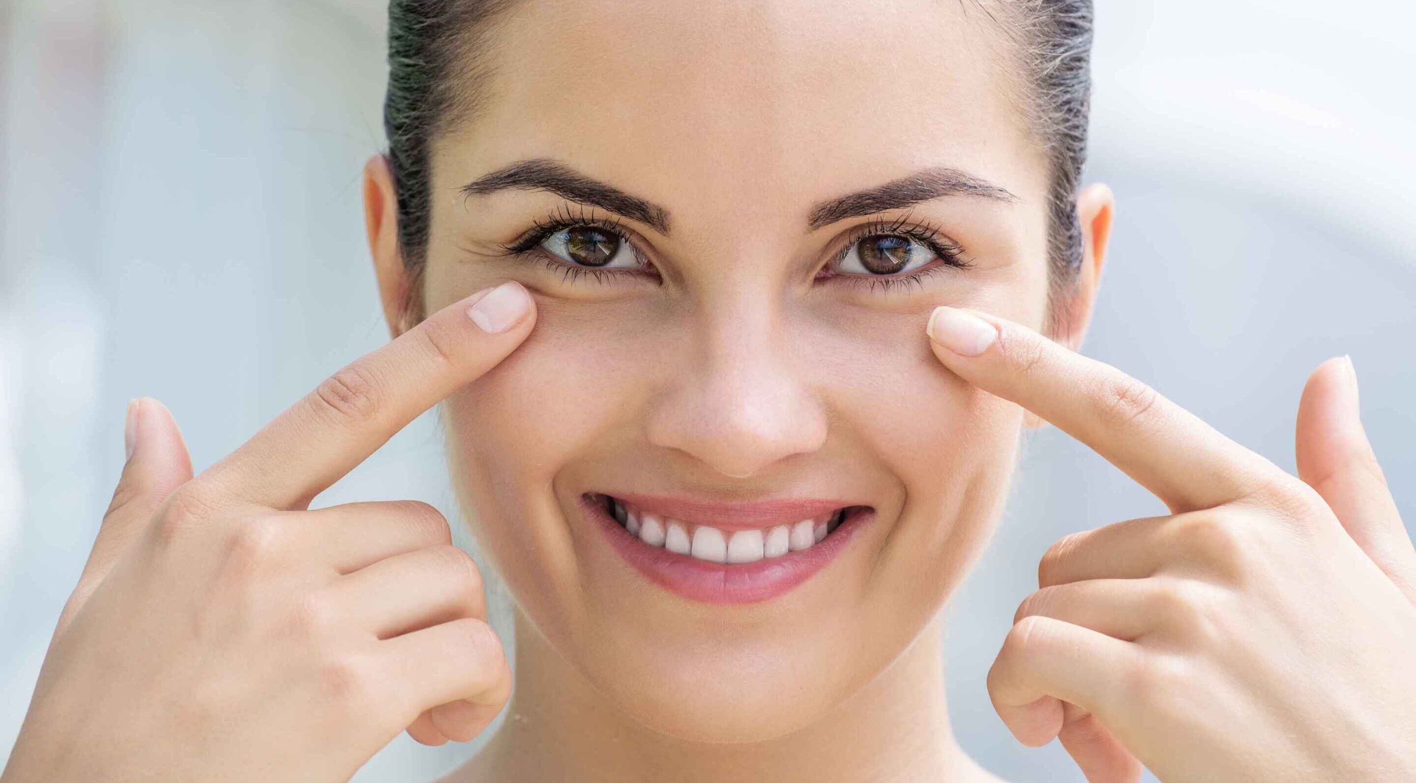 The reason why the areas around the eyes are so important