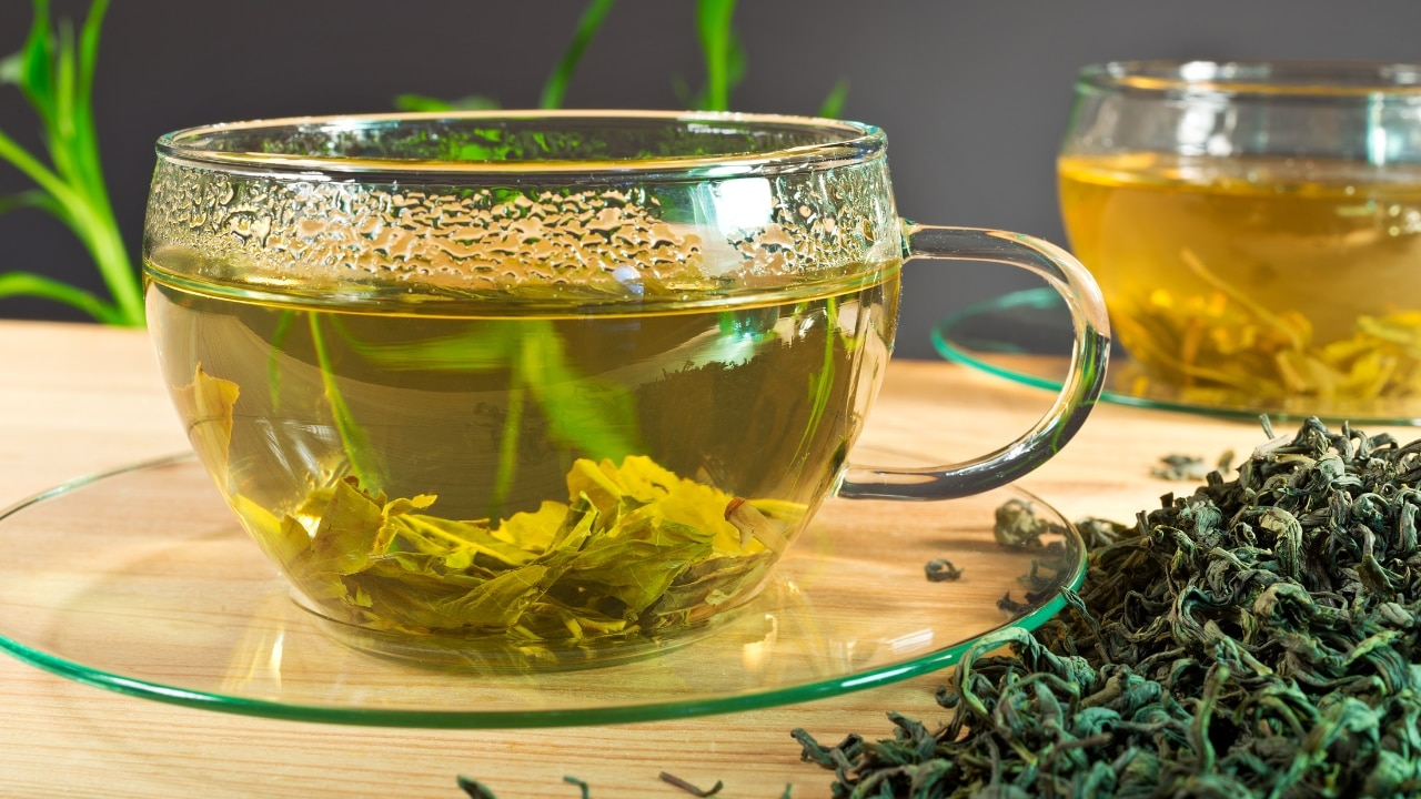 6.Green tea 