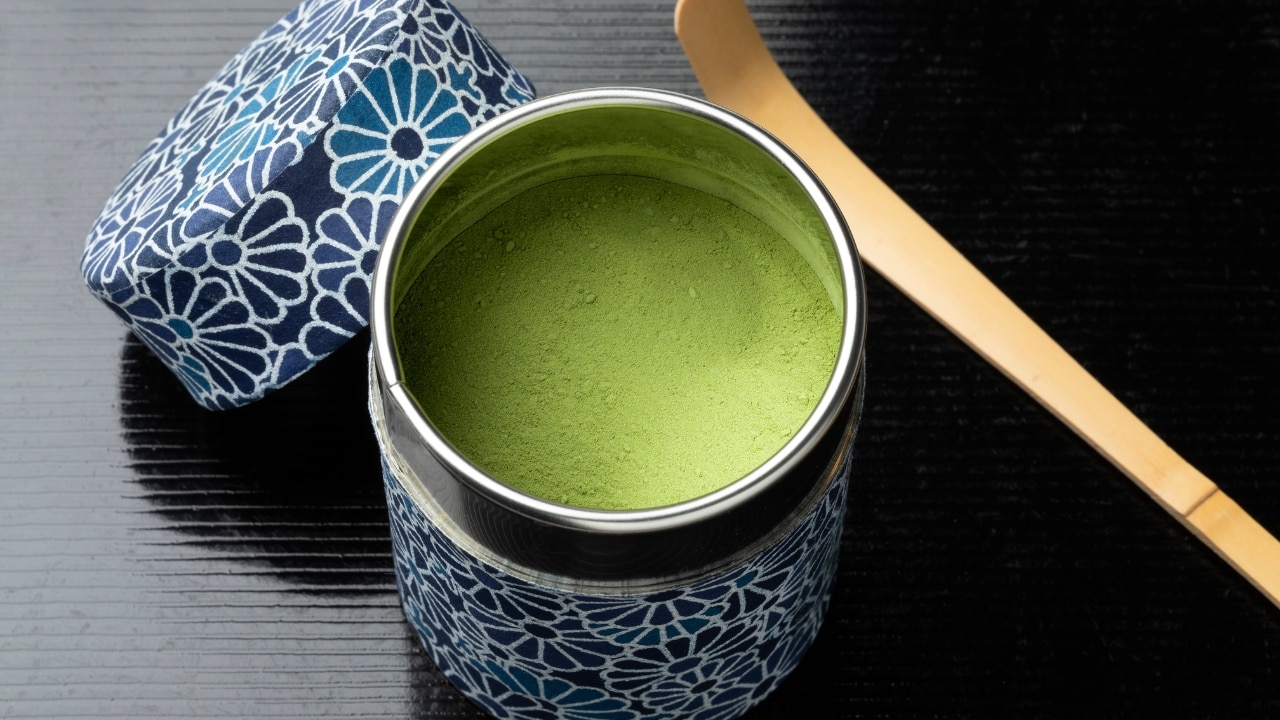 Green tea scrub