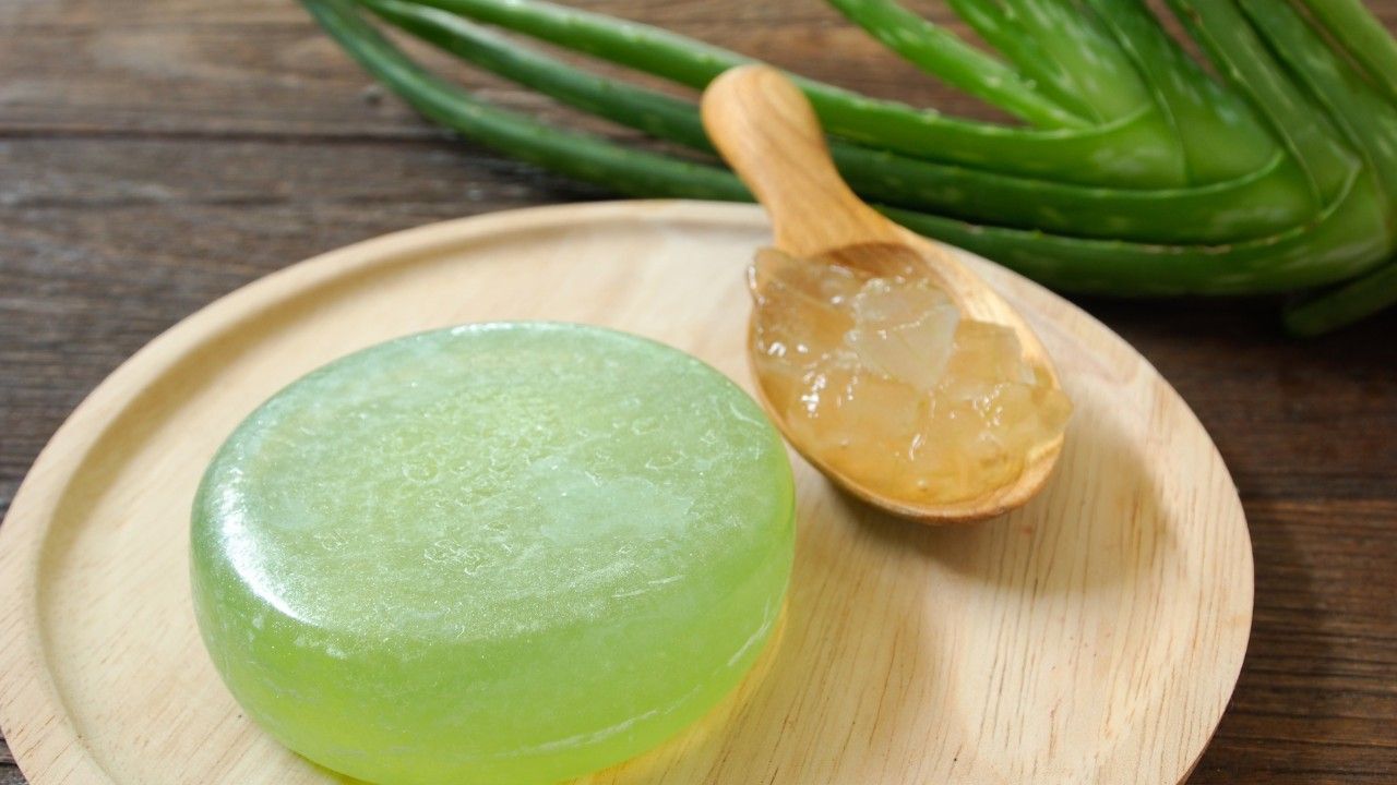 Step 4: Papaya and aloe massage cream