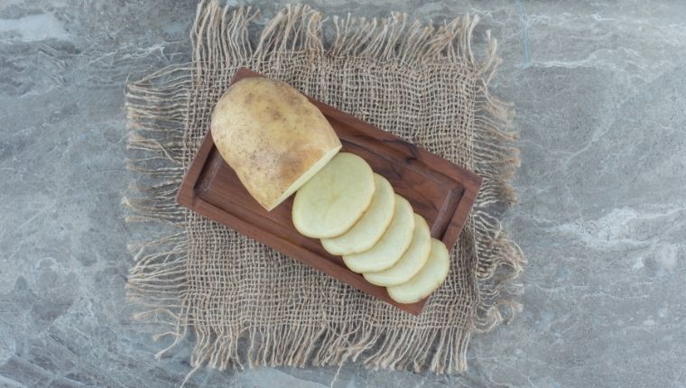 - Potato slices