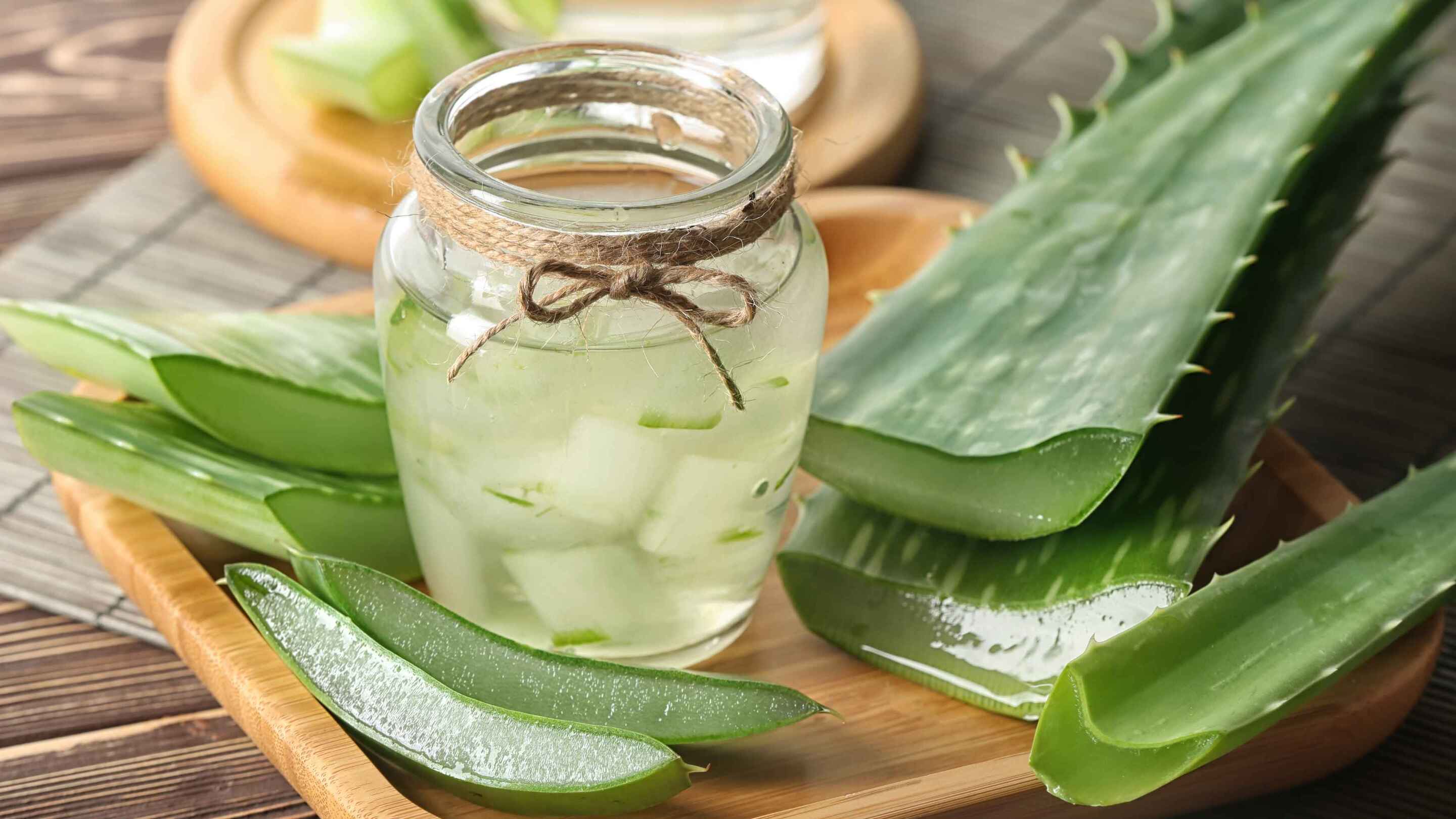 Rice Water + Aloe Vera Mask