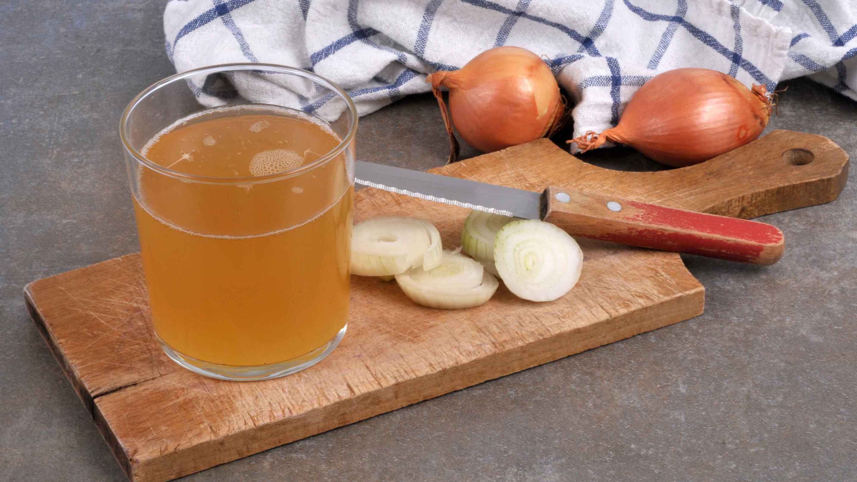 4. Onion juice