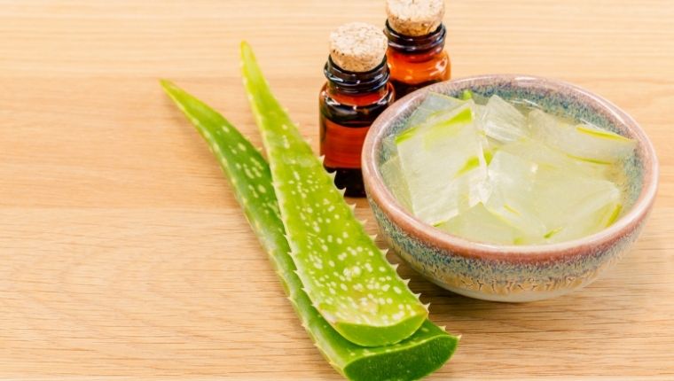 - Aloe vera gel