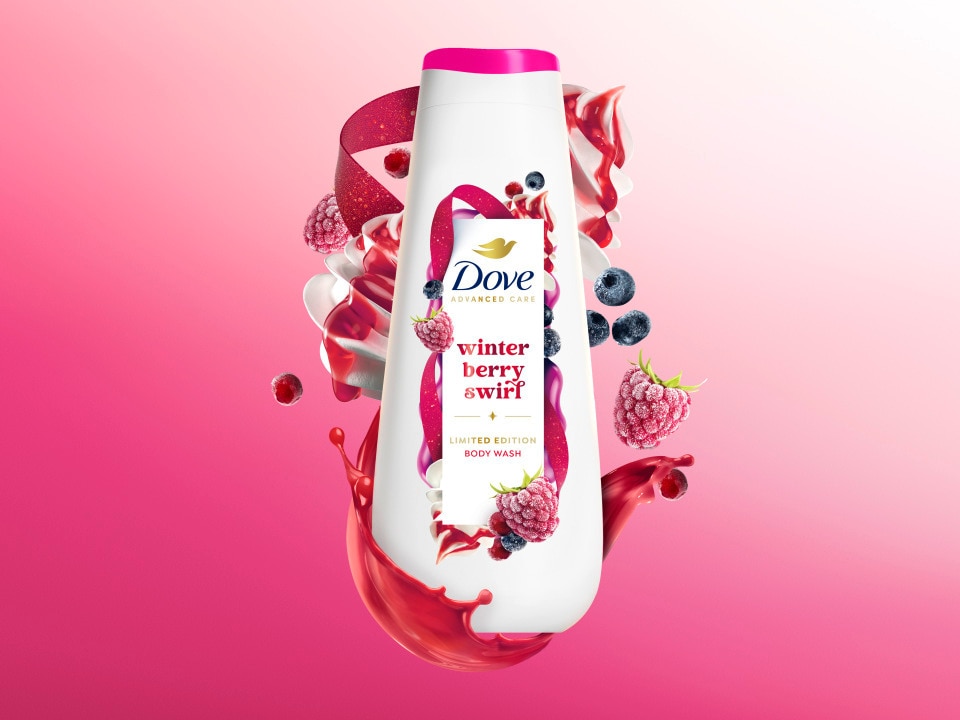 Dove Limited Edition Winter Berry Swirl