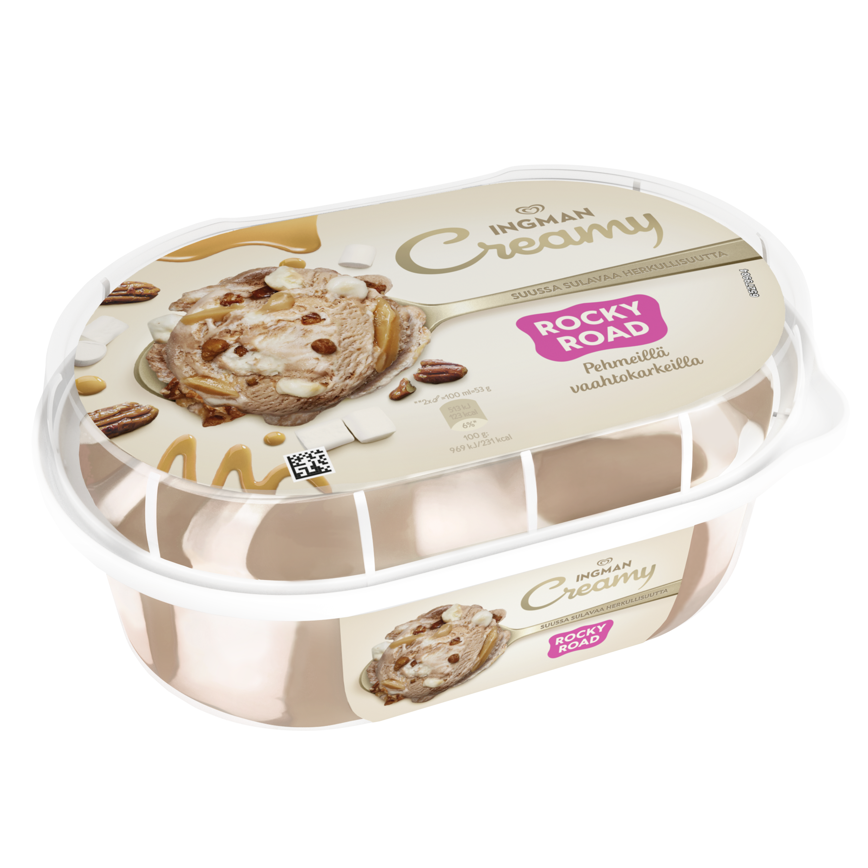 Ingman Creamy Rocky Road packshot