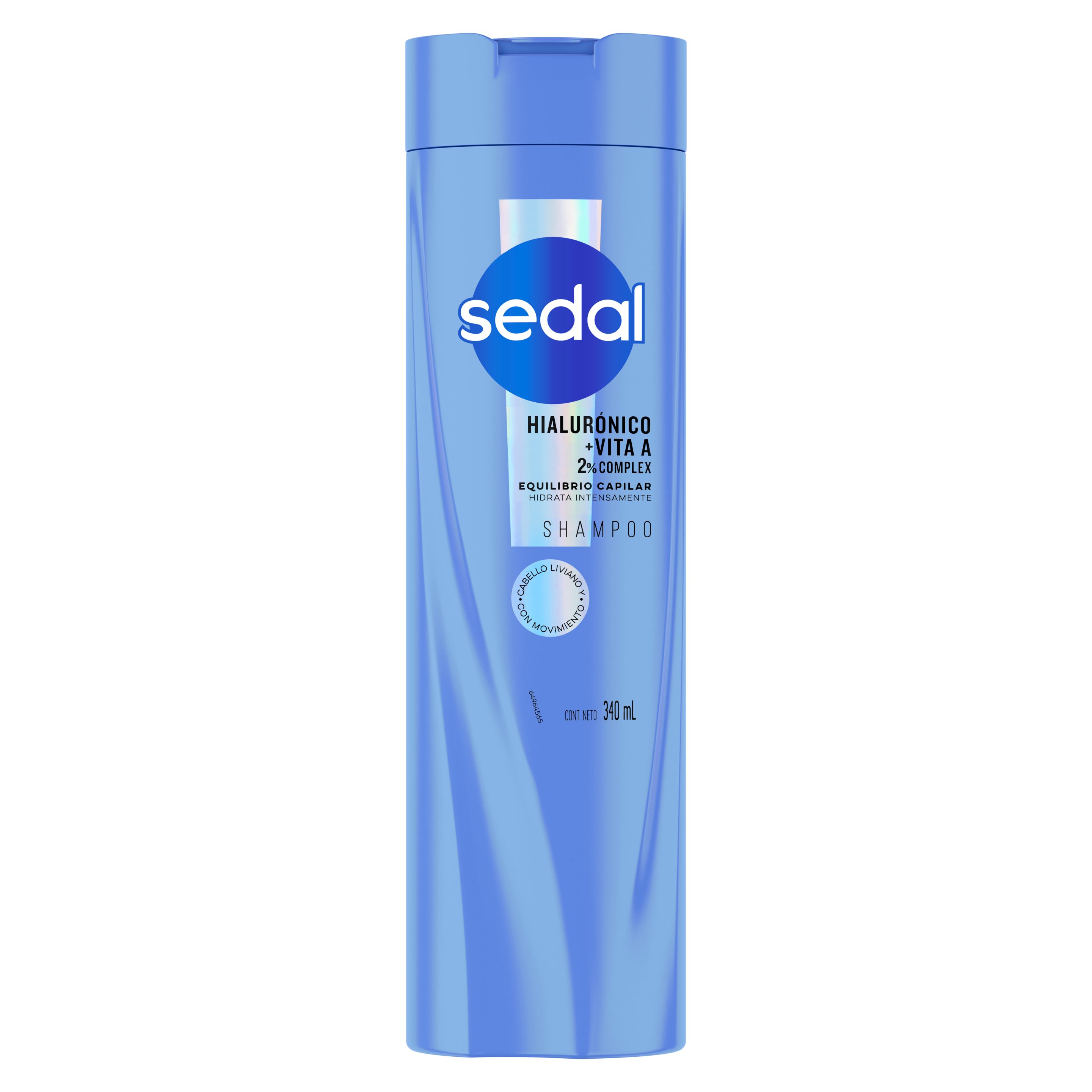Imagen de envase Sedal ácido Hialurónico + vitamina A Infusión Activa Shampoo 340ml