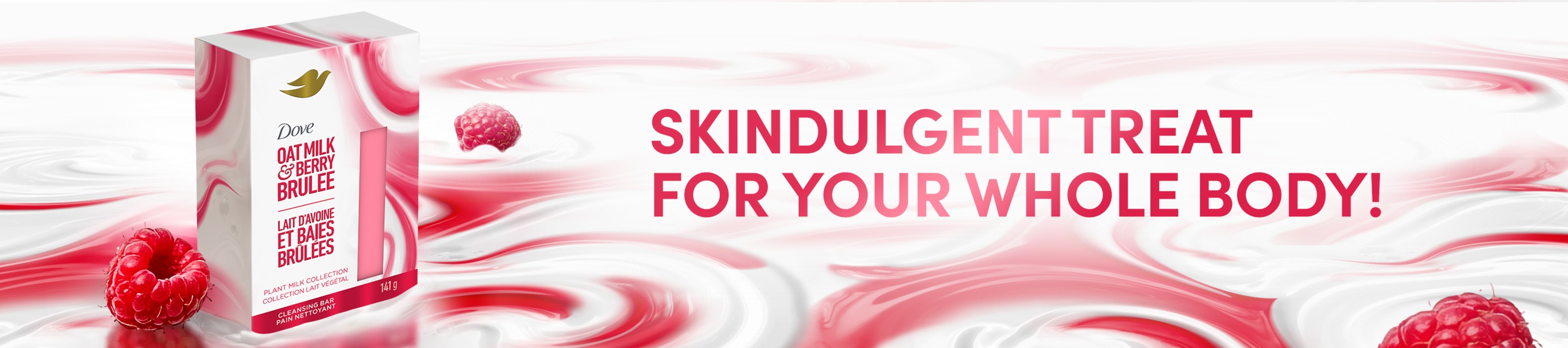 Dove Deluxe Beauty bar banner 