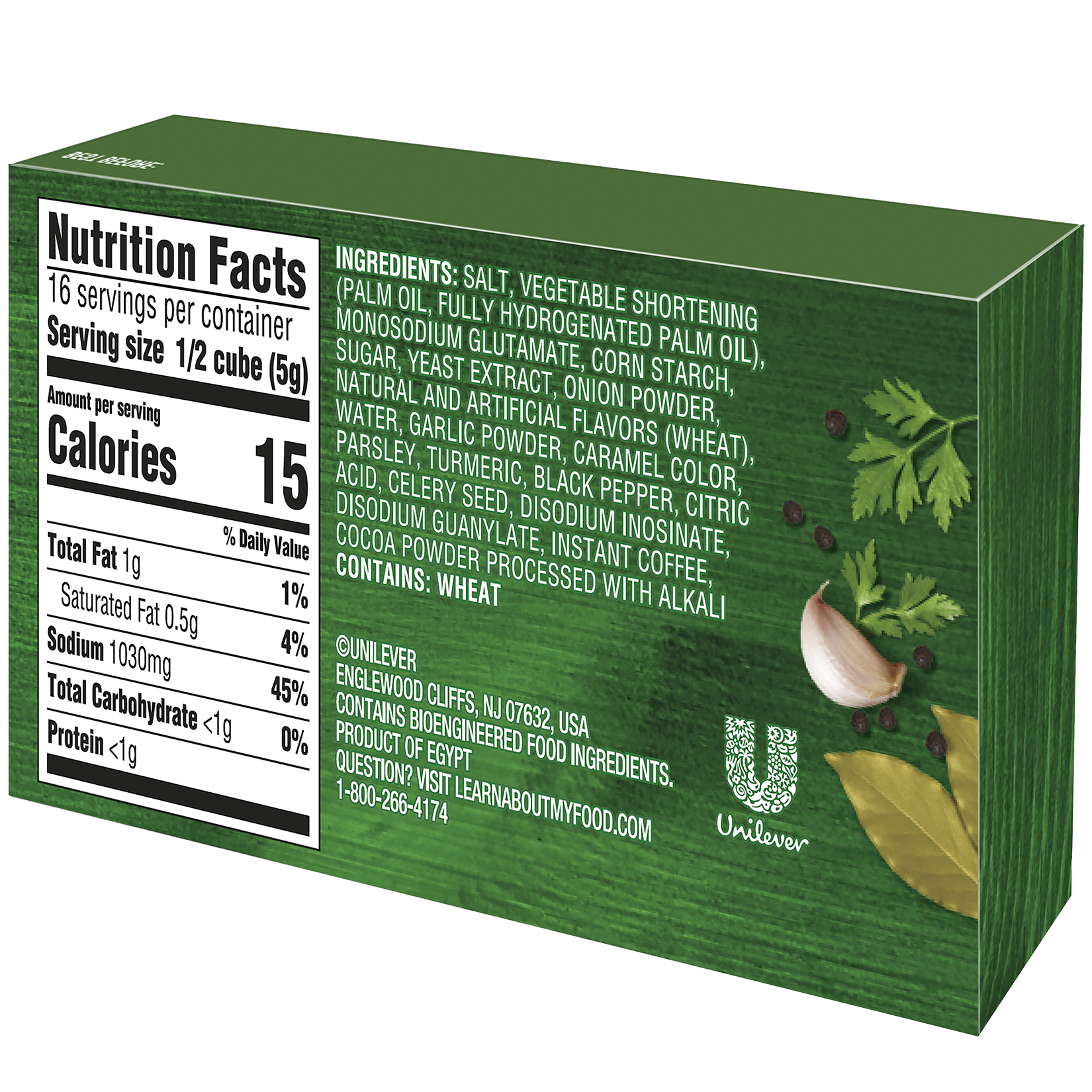 KNORR® CHICKEN FLAVORED HALAL BOUILLON CUBES