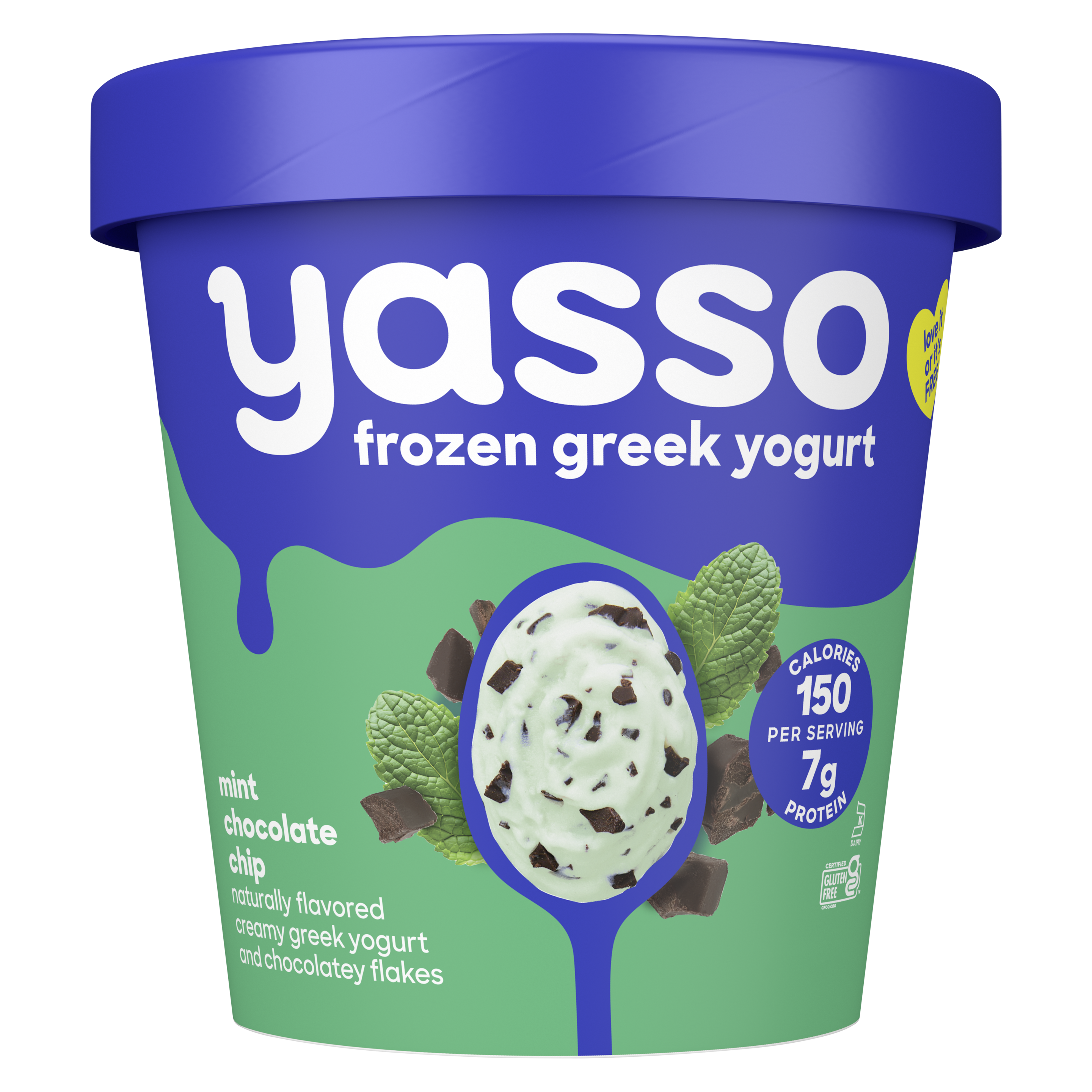 Yasso Spoonables Mint Chocolate Chip Hero