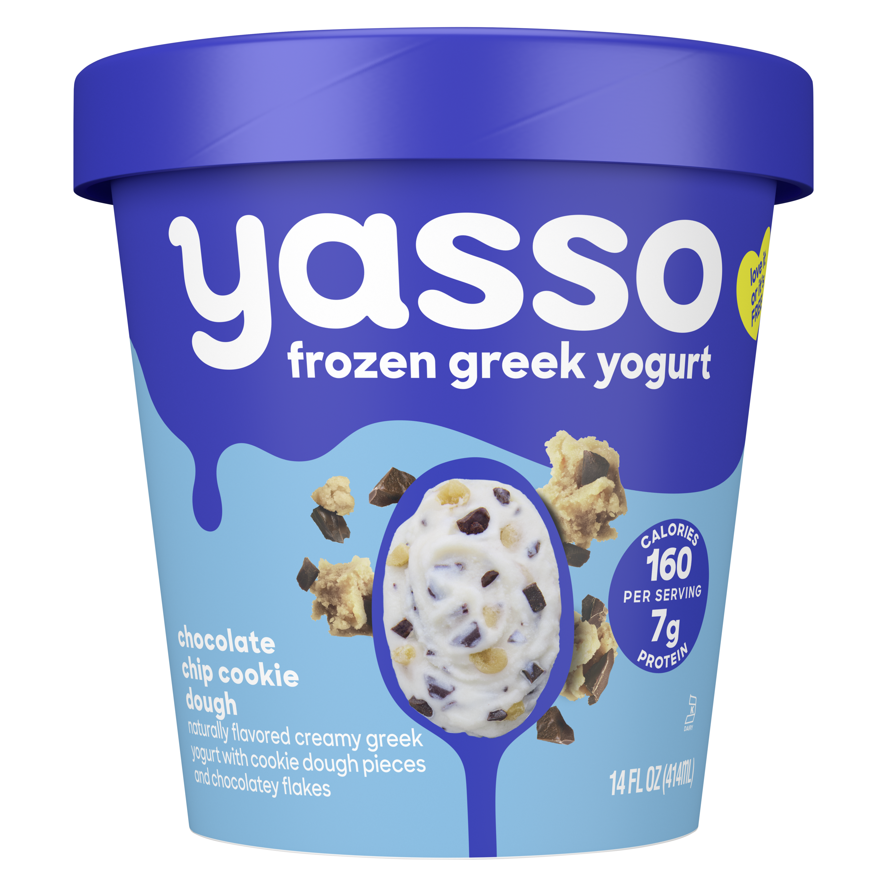Yasso Spoonables Chocolate Chip Cookie Dough Hero